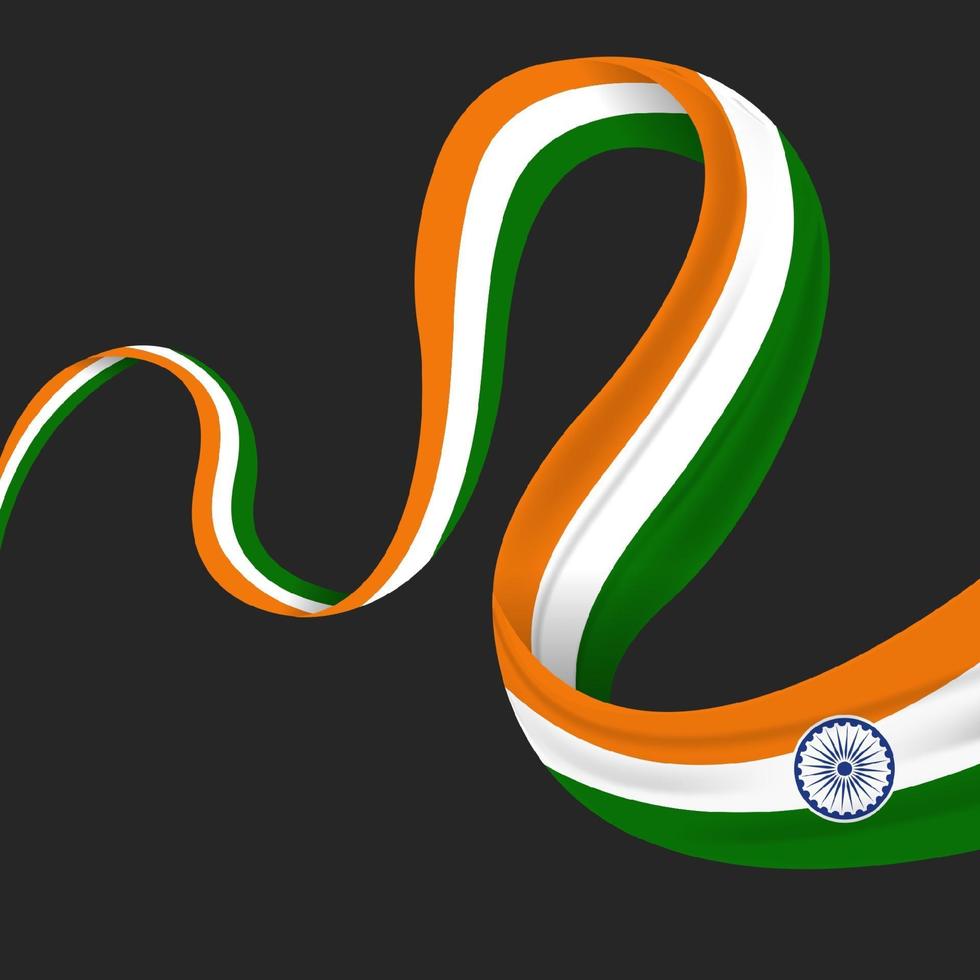 ilustración del feliz día de la república de india vector