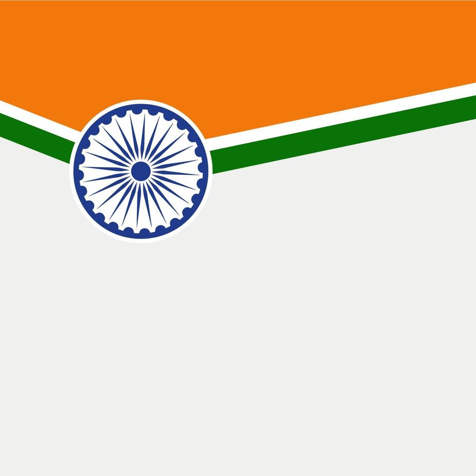 ilustración del feliz día de la república de india vector