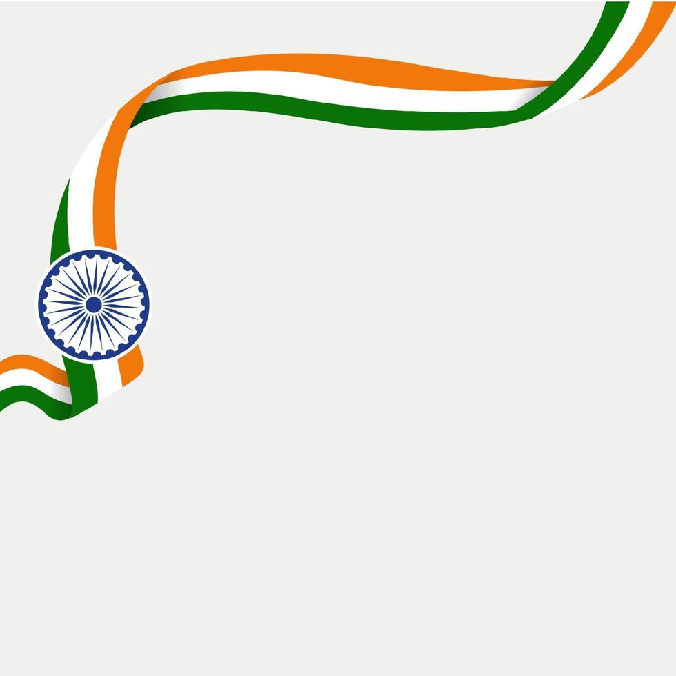 ilustración del feliz día de la república de india vector