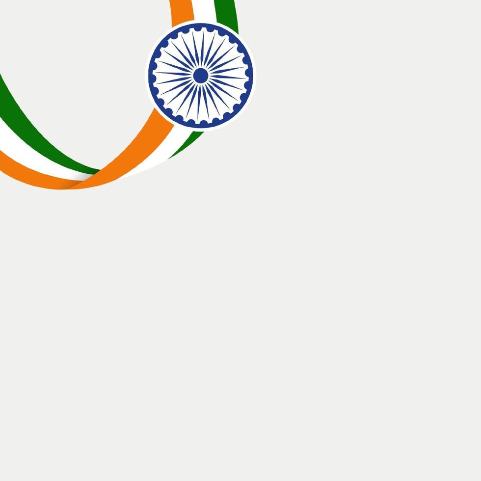 ilustración del feliz día de la república de india vector