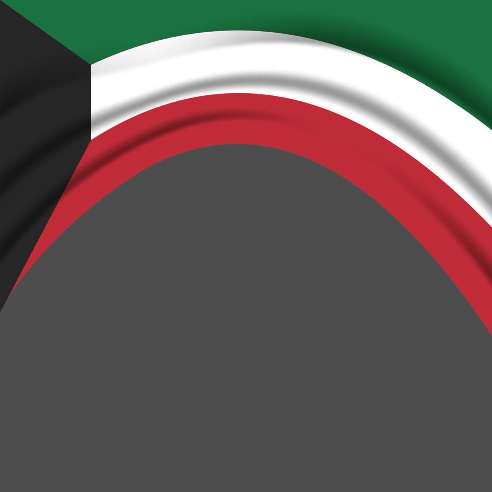 celebración del día nacional de kuwait vector