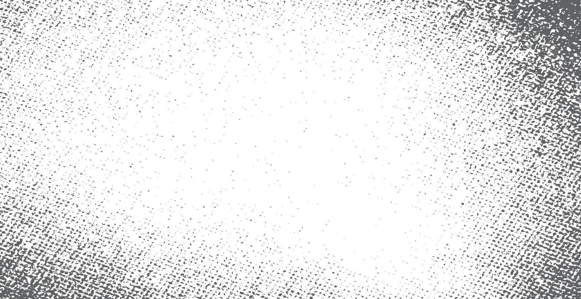 Black and white grunge background, realistic texture - Vector