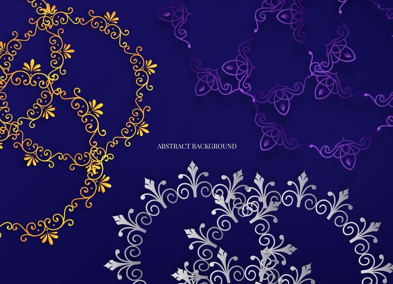 illustration graphic vector of abstract flourish background