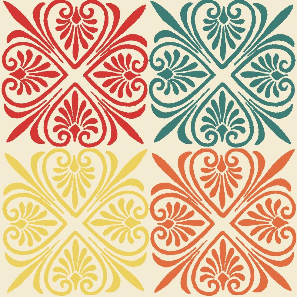 vintage pattern perfect for background or wallpaper vector