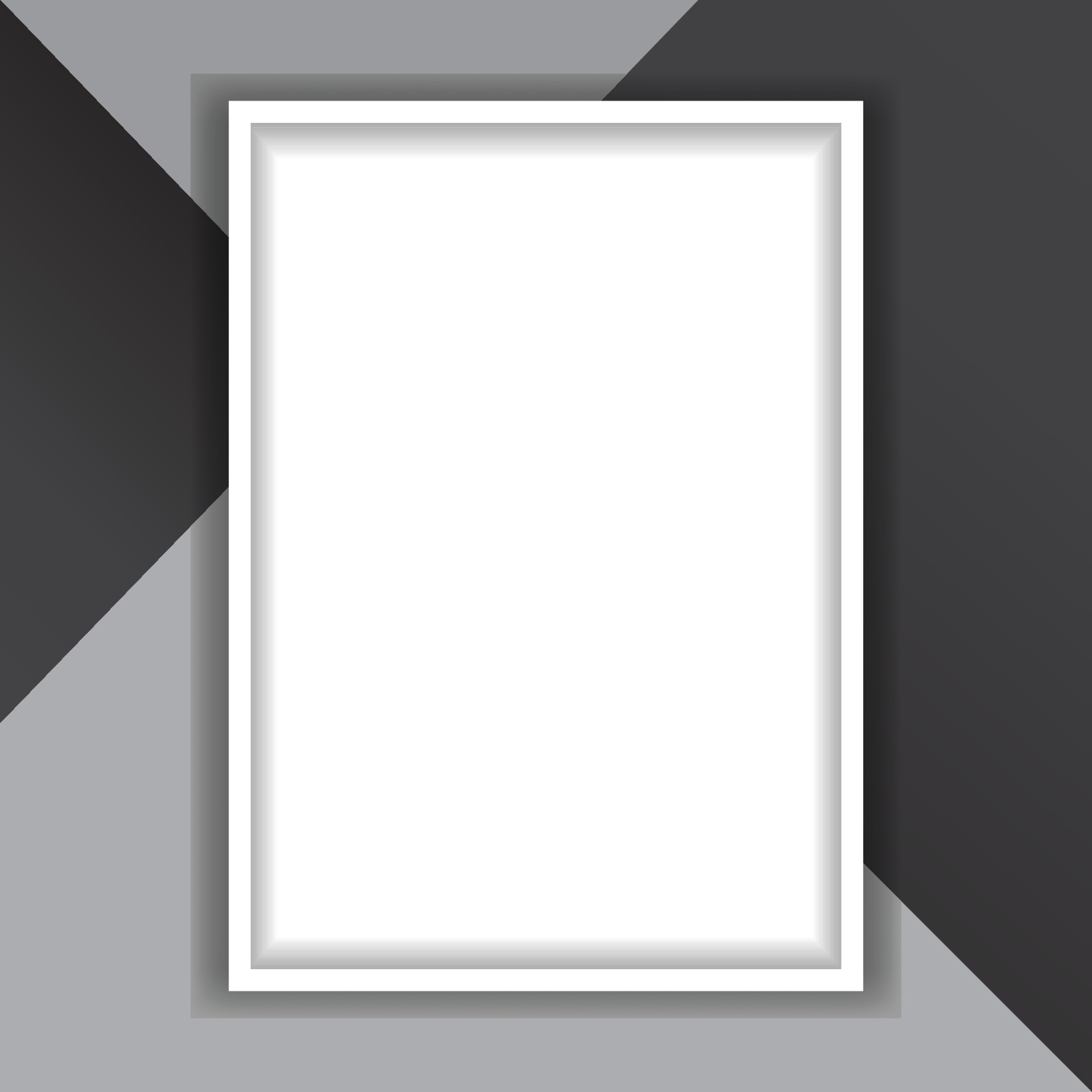 luxury black and white square frame 2276869 Vector Art at Vecteezy