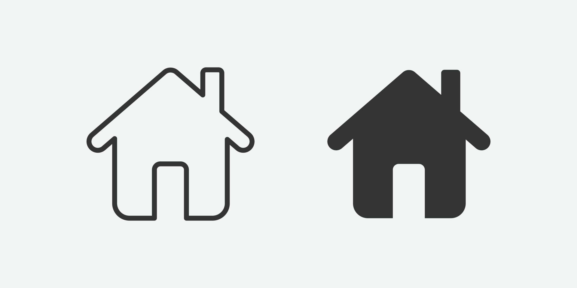 vector illustration of home icon