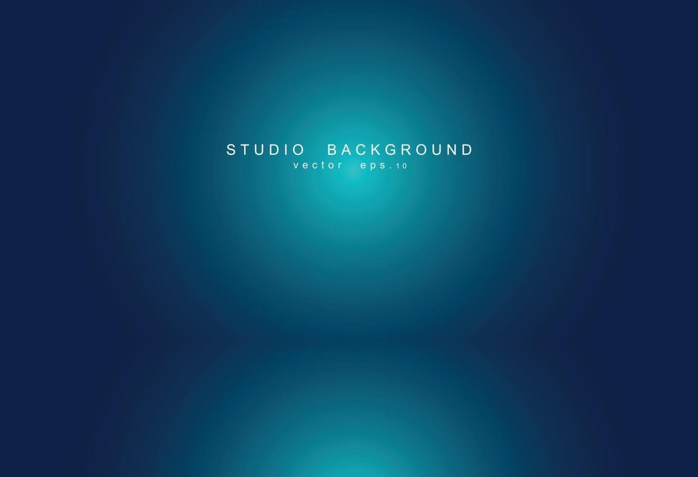 Empty blue studio room Backdrop. Light interior with copyspace for your creative project . Vector illustration EPS 10