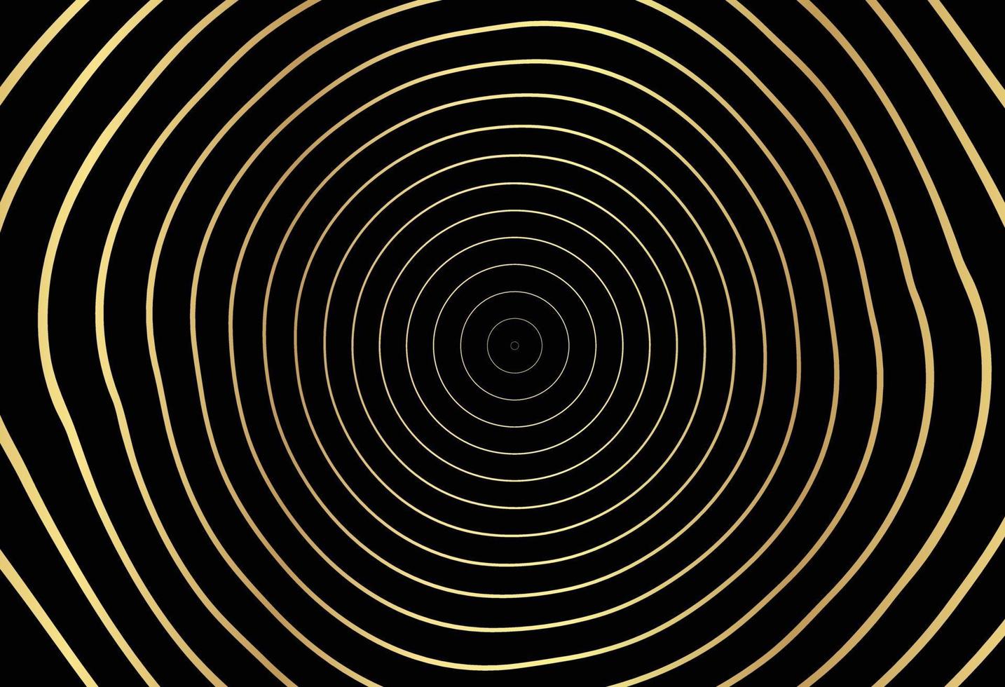 Fondo de semitono de círculo de vector de color lujoso oro abstracto. diseño de patrón de línea retro degradado, gráfico dorado, decoración moderna para sitios web, carteles, pancartas, vector de plantilla eps10