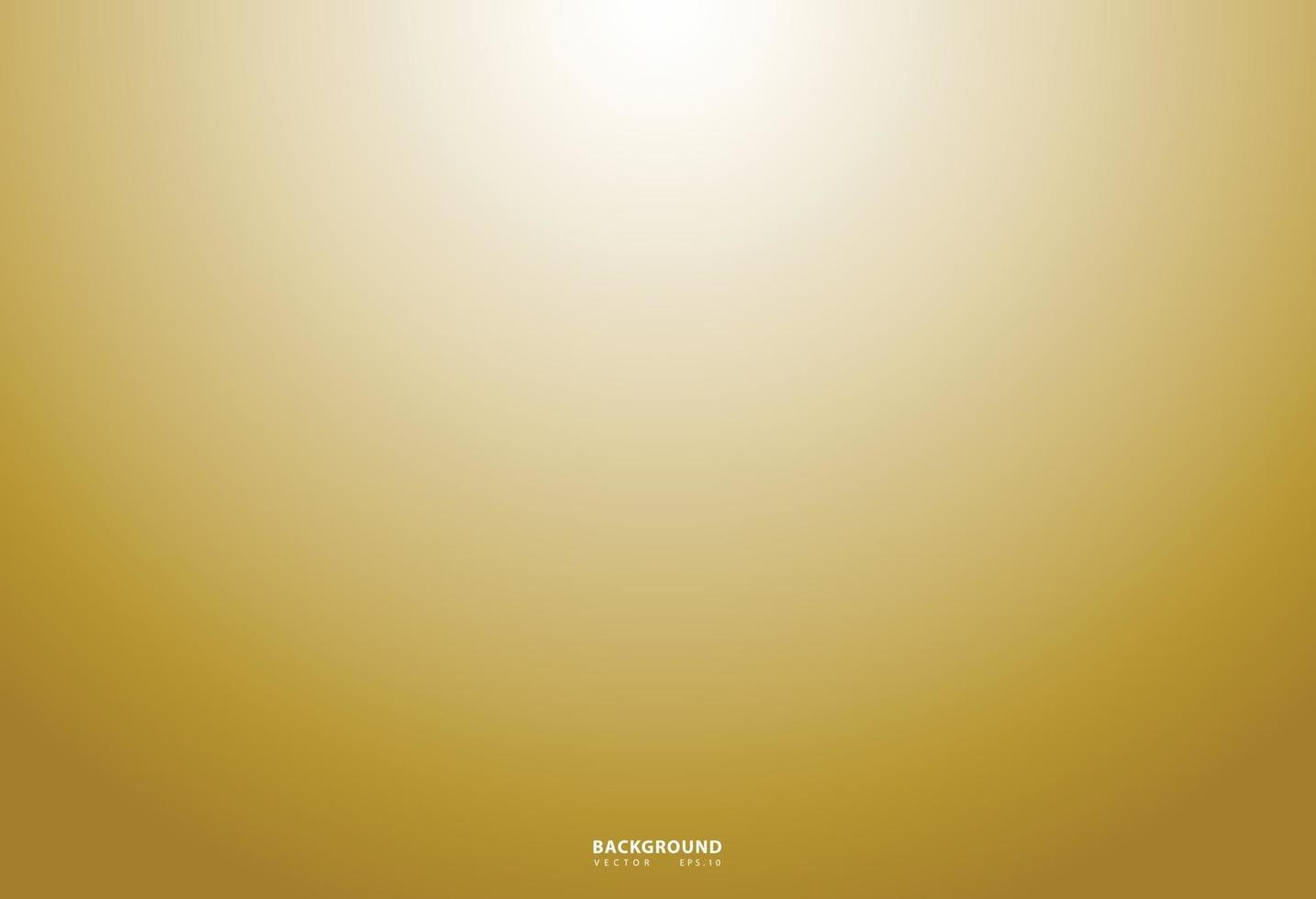 Vector gold blurred gradient style. Abstract luxury background illustration wallpaper