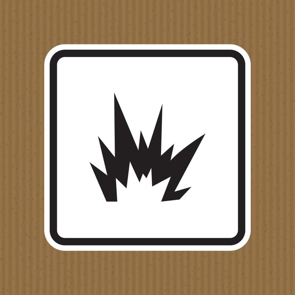 Arc Flash Hazard Symbol Sign, Vector Illustration, Isolate On White Background Label .EPS10