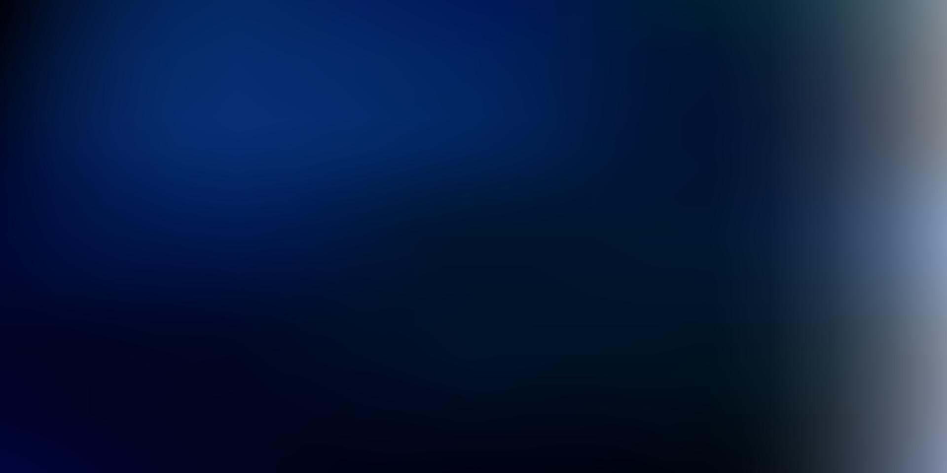 Dark blue vector gradient blur background.