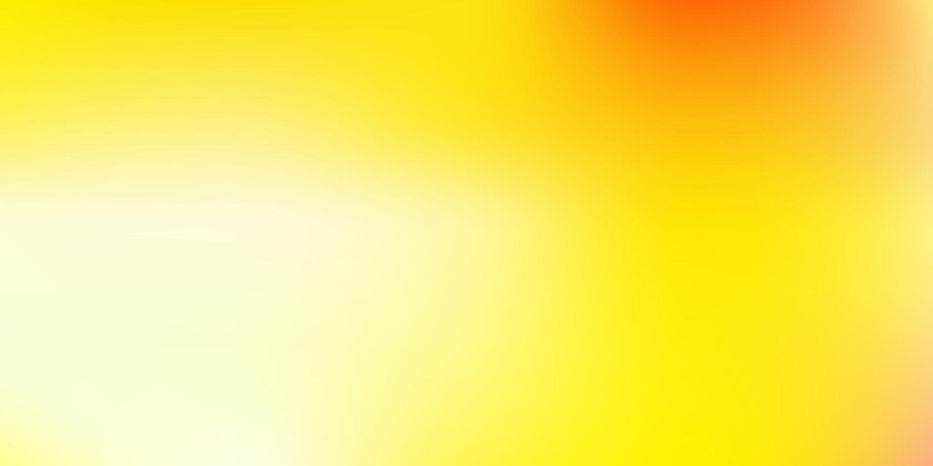 Light orange vector gradient blur backdrop.