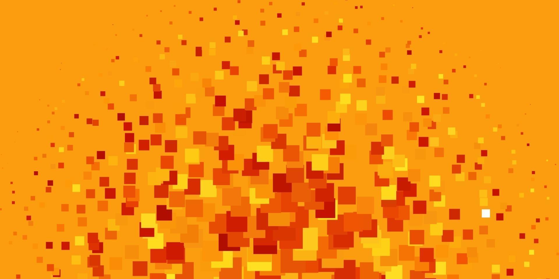 Light Orange vector background with rectangles.