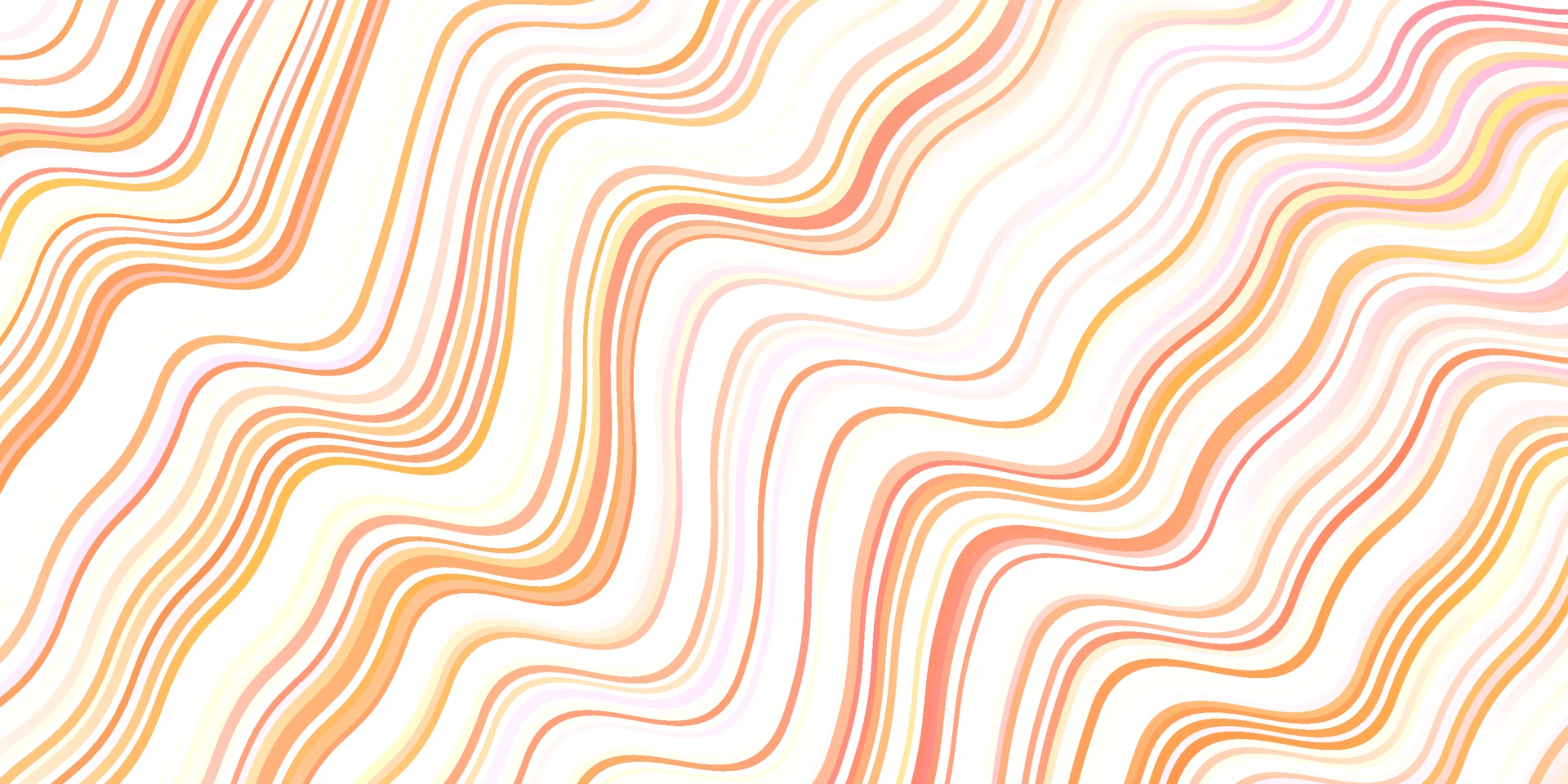 Light Orange Vector Template With Curved Lines Vector Art At Vecteezy