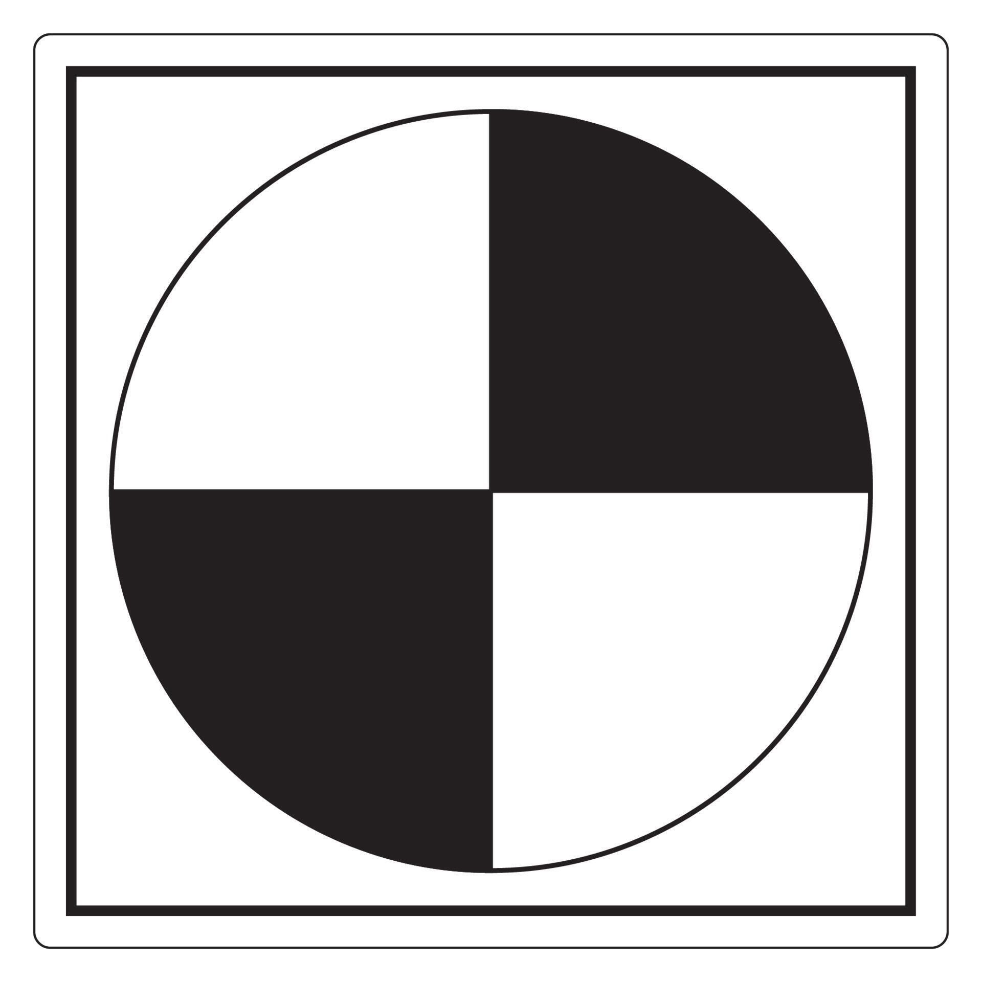 Center Of Gravity Symbol Sign, Vector Illustration, Isolate On White Background Label. EPS10