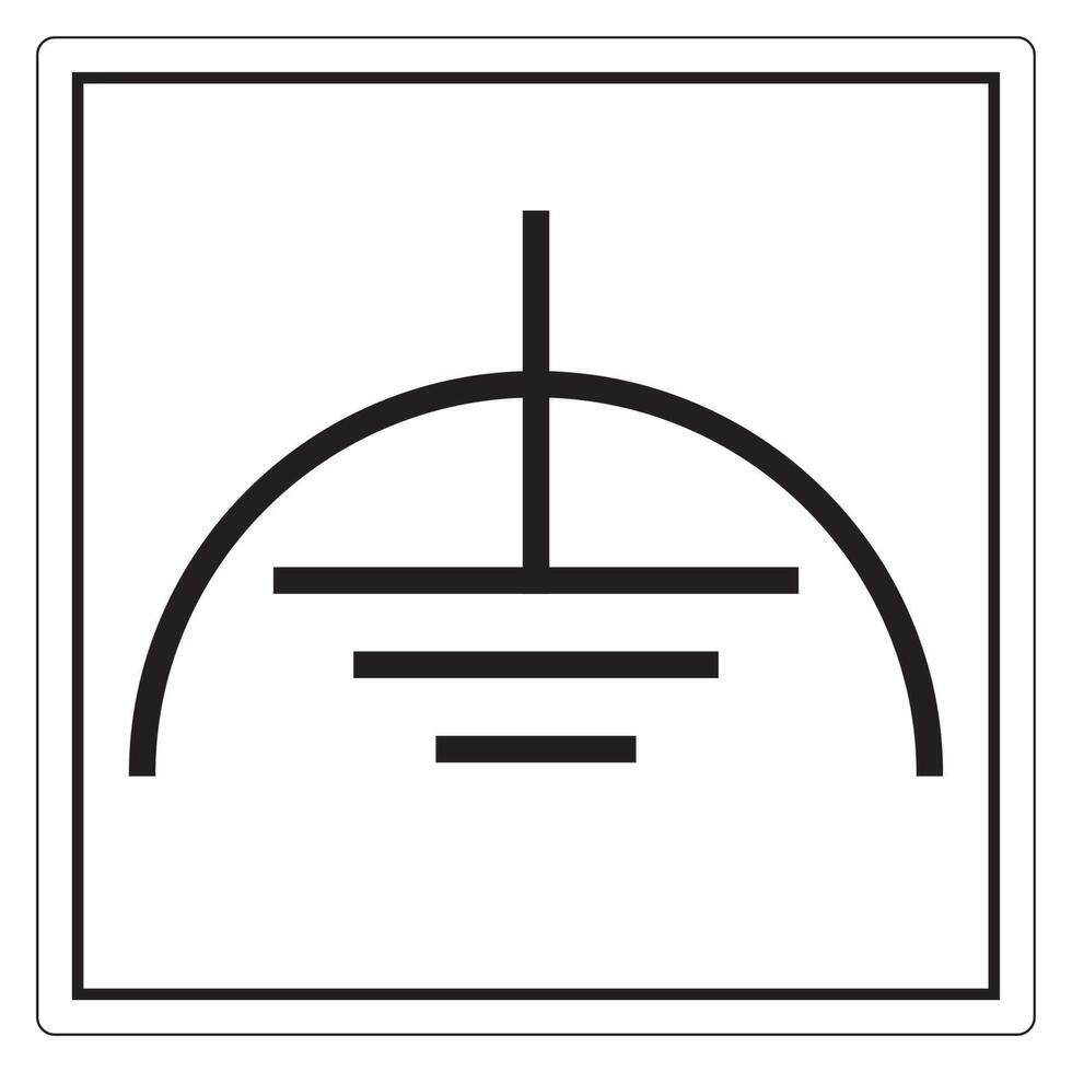 Noiseless Earth Clean Ground Symbol Sign, Vector Illustration, Isolate On White Background Label. EPS10