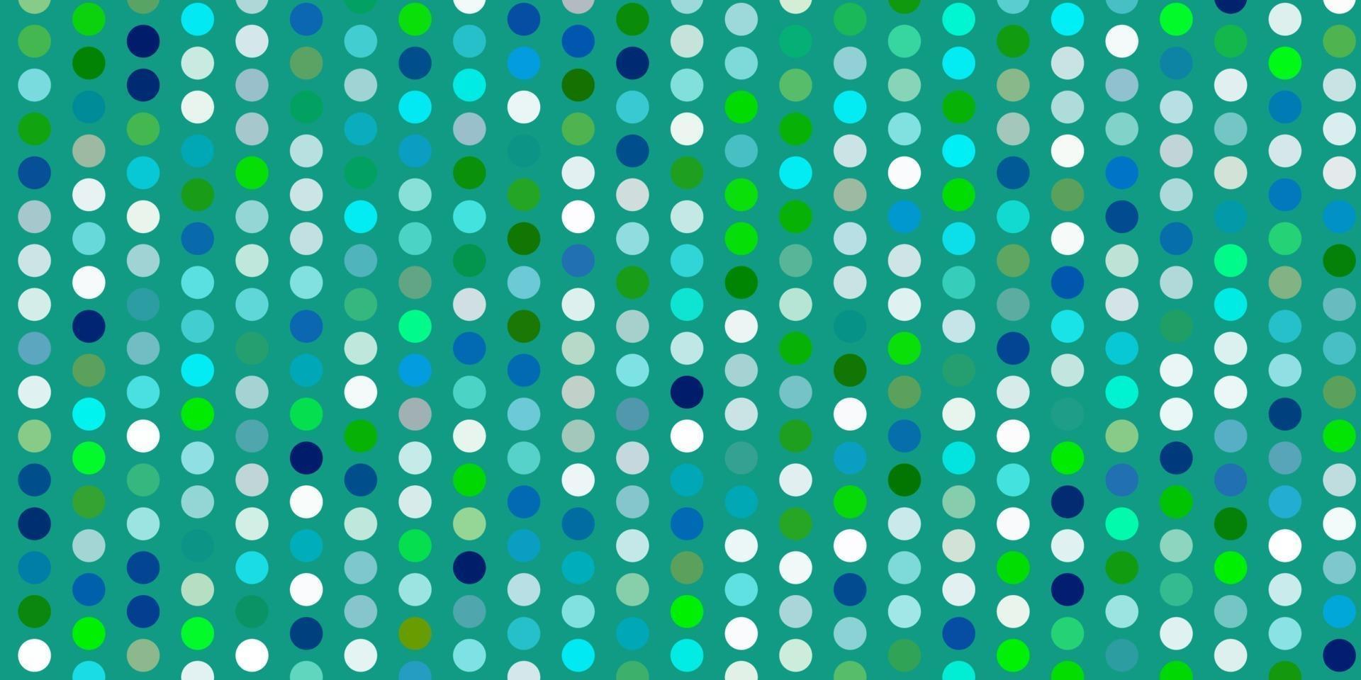 Light blue, yellow vector template with circles.