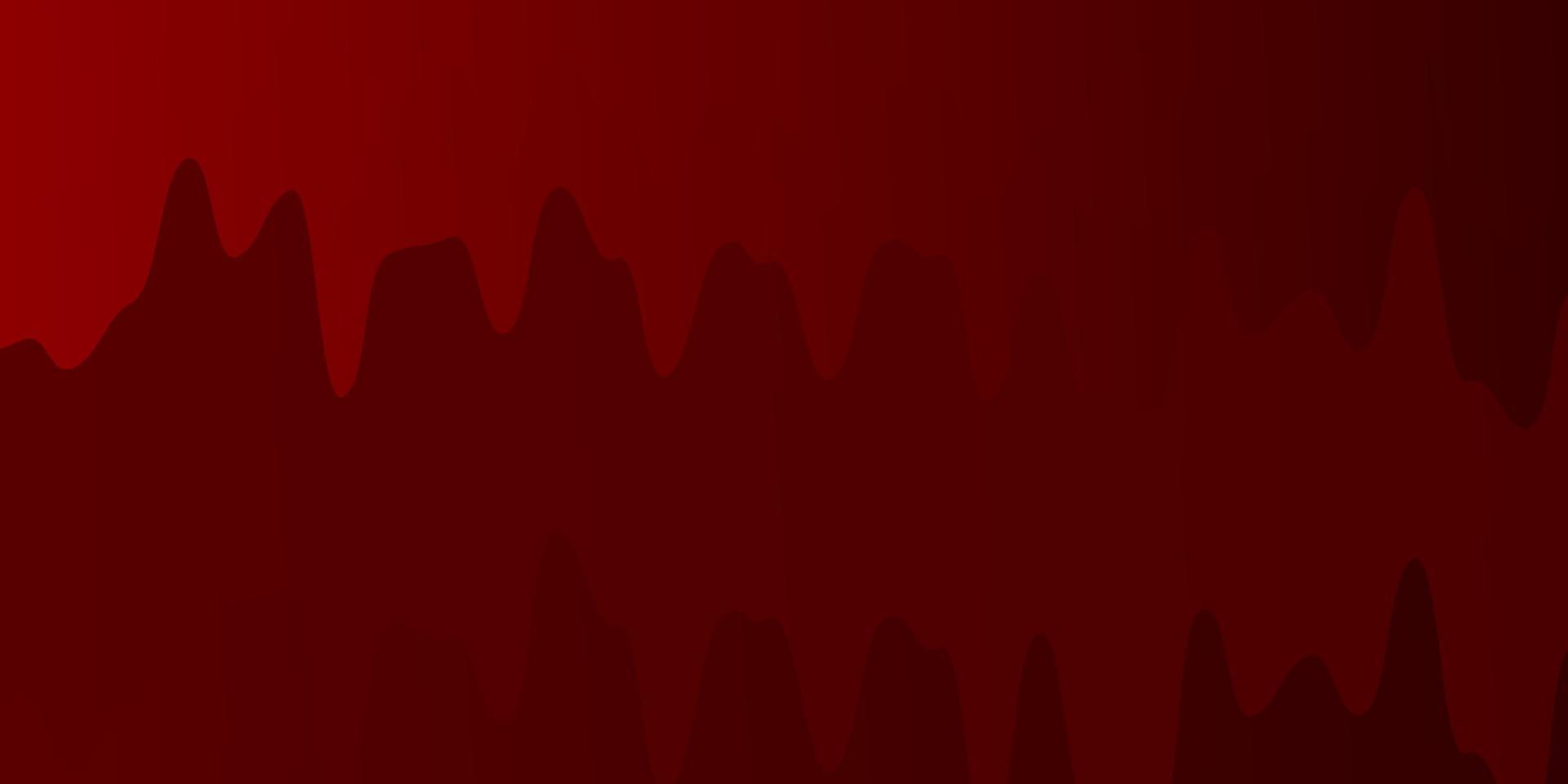 Dark Red vector layout with curves.