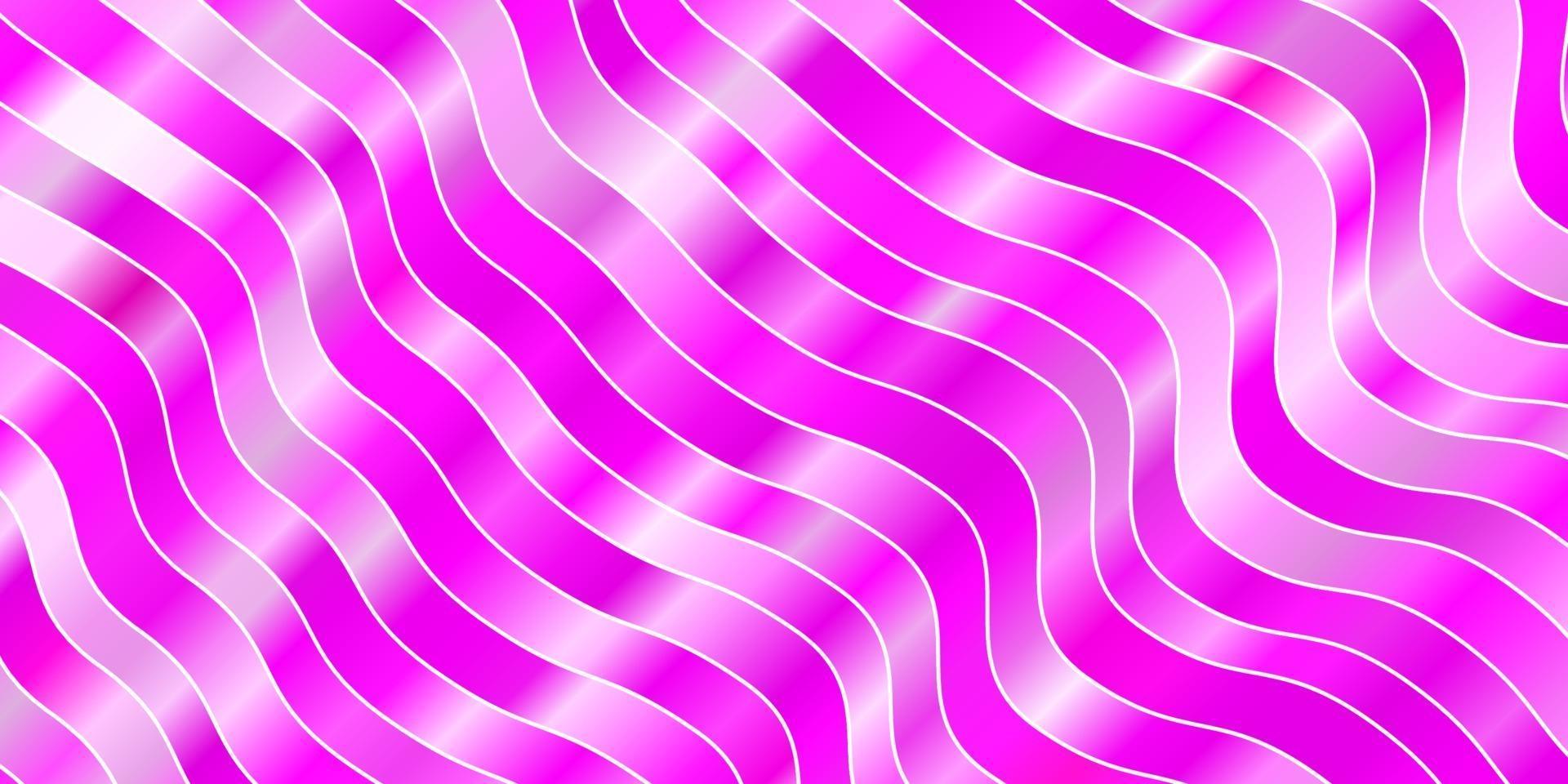 plantilla de vector rosa claro con líneas.