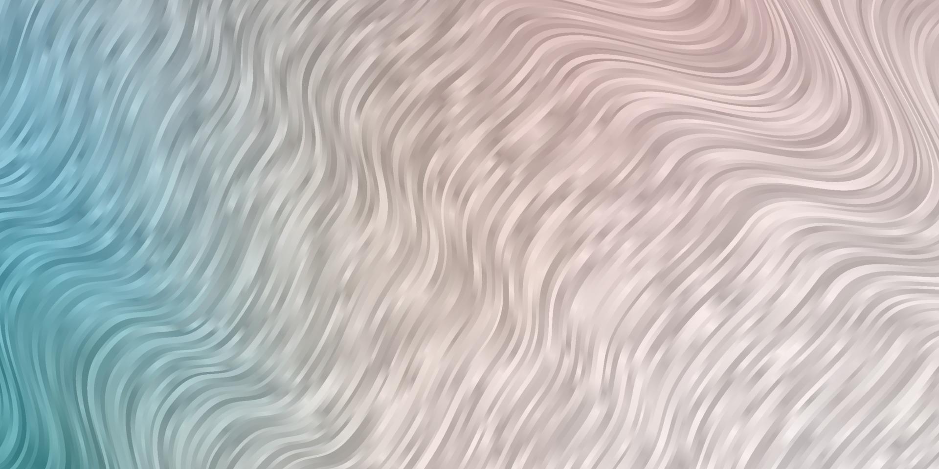 Light Pink, Green vector layout with curves.