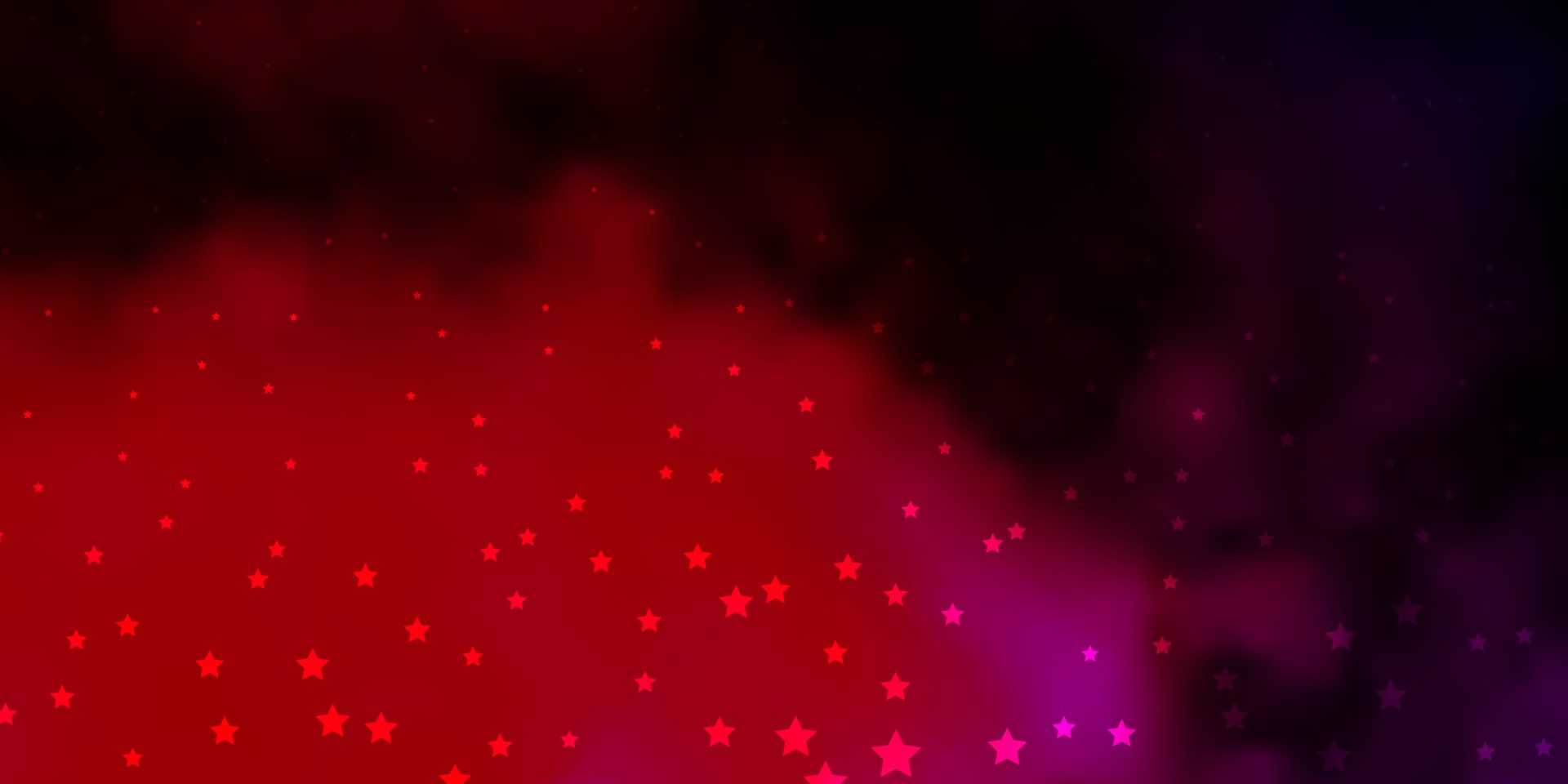 Dark Pink, Yellow vector background with small and big stars. 2278414 ...