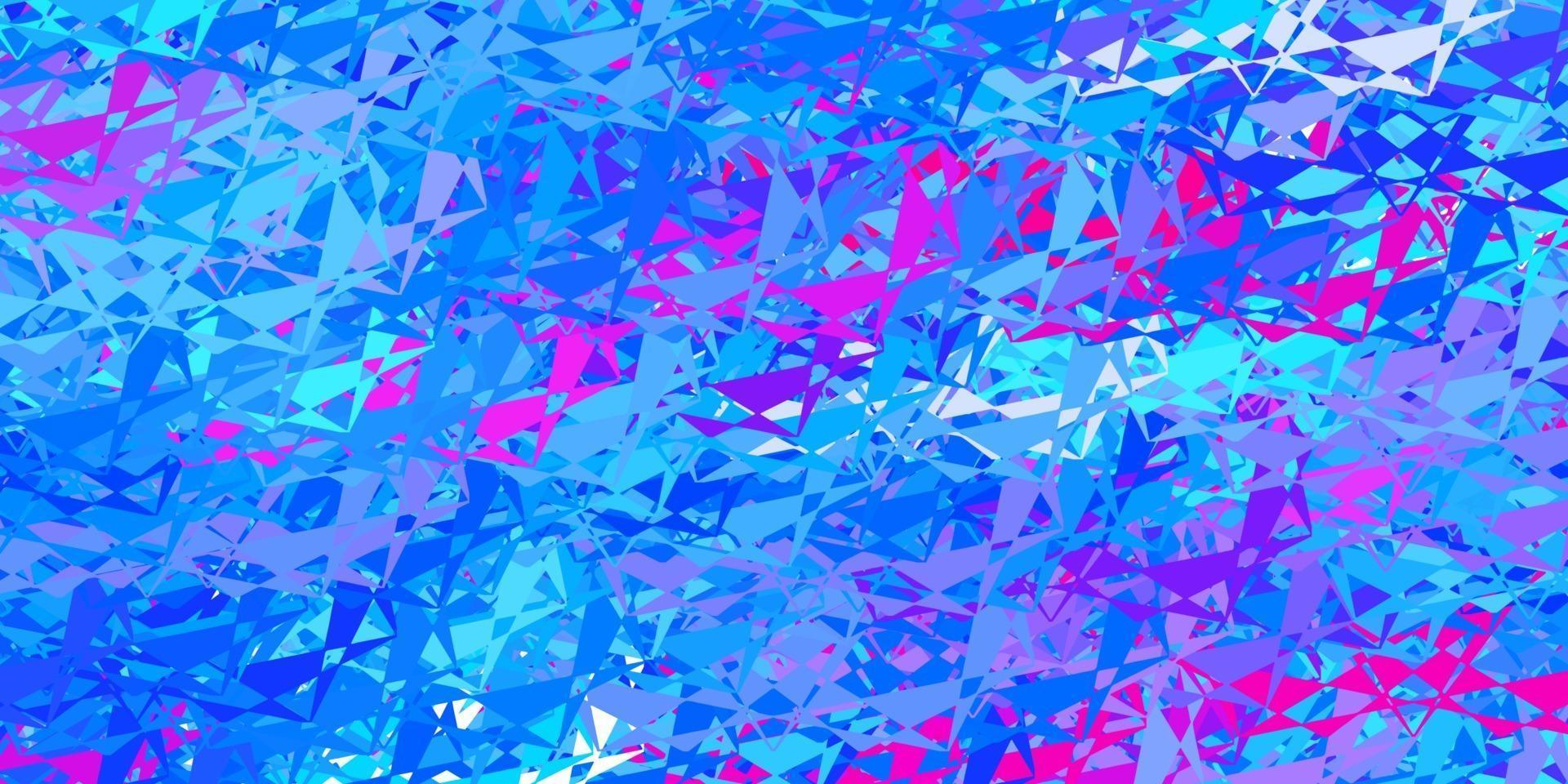 Dark blue vector pattern with polygonal shapes.