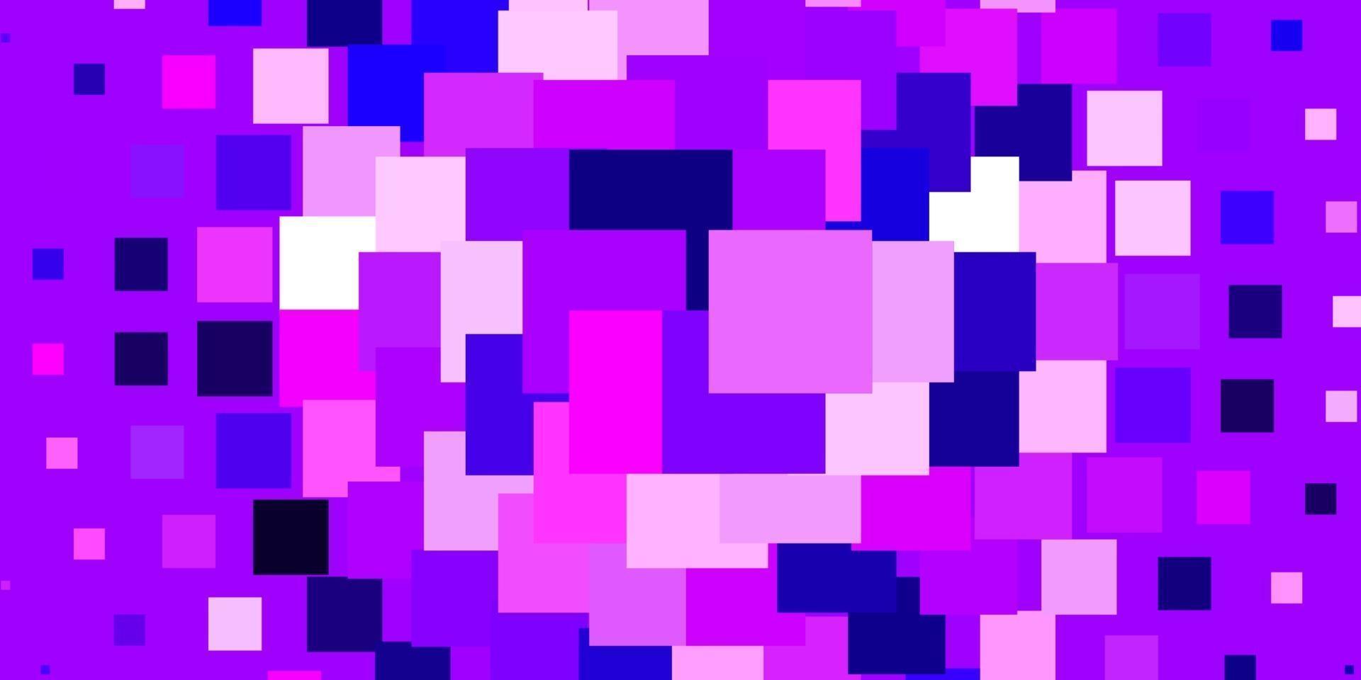 Light Purple vector pattern in square style.