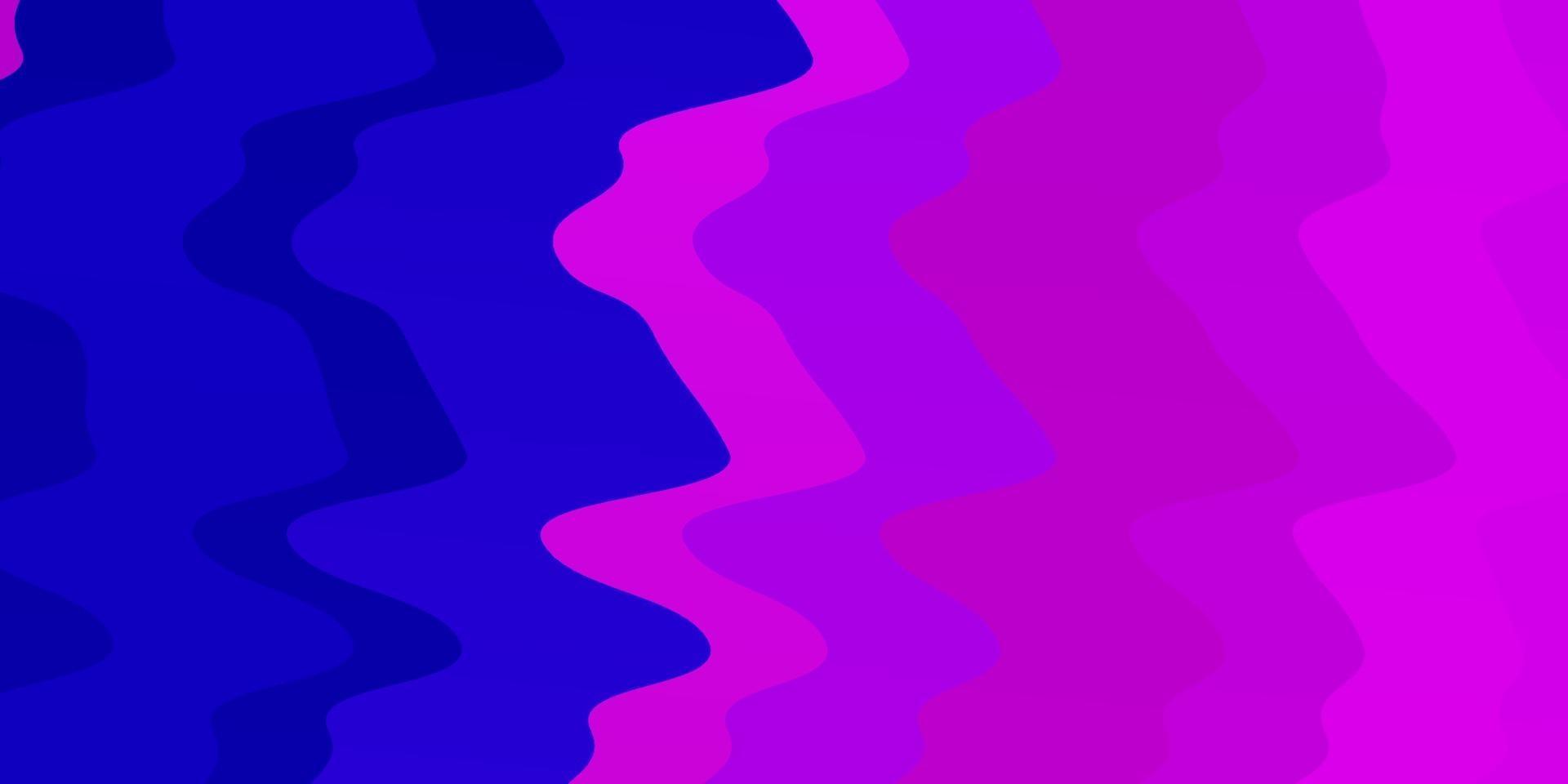 Light Purple, Pink vector texture with curves.