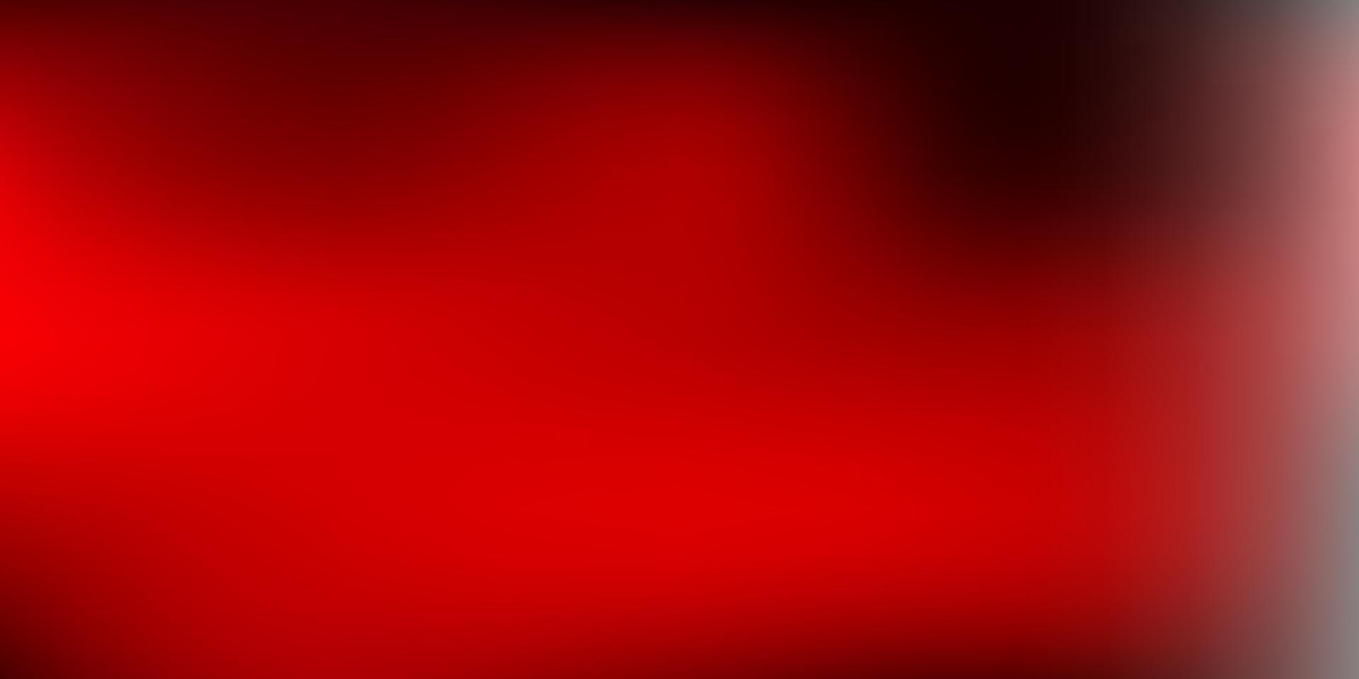Plantilla de desenfoque abstracto de vector rojo oscuro.