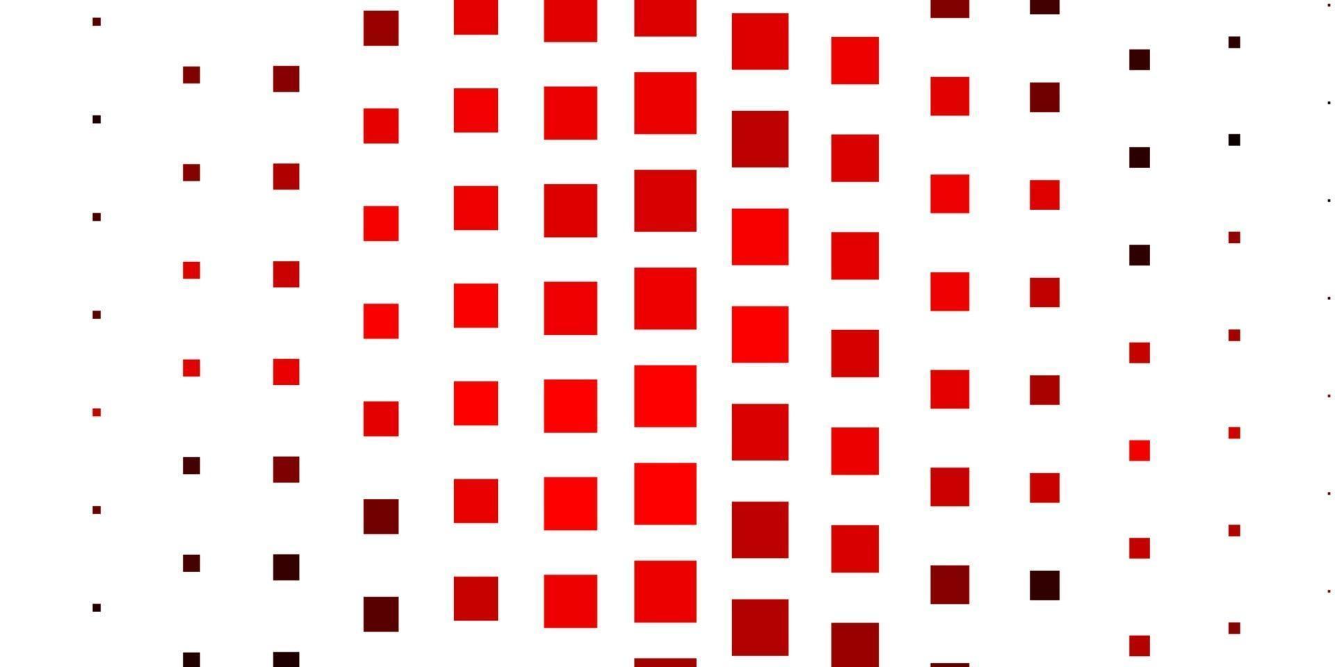 textura de vector rojo oscuro en estilo rectangular.