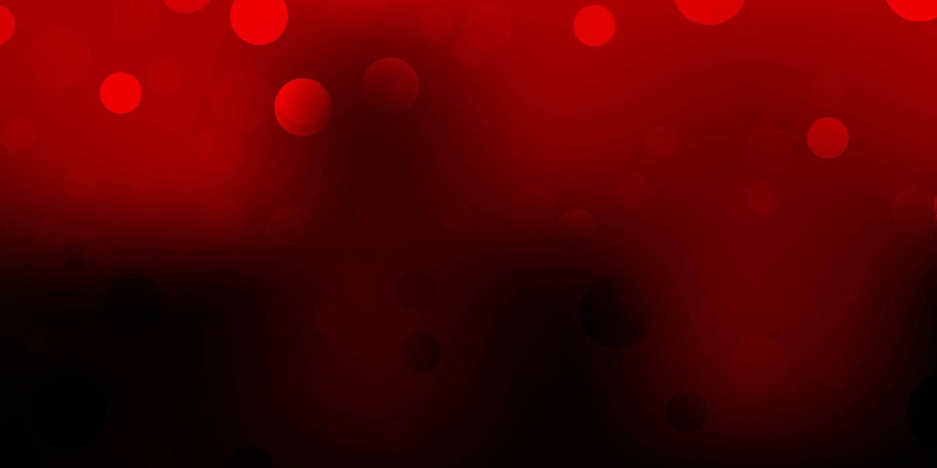 Dark red vector texture with memphis shapes.