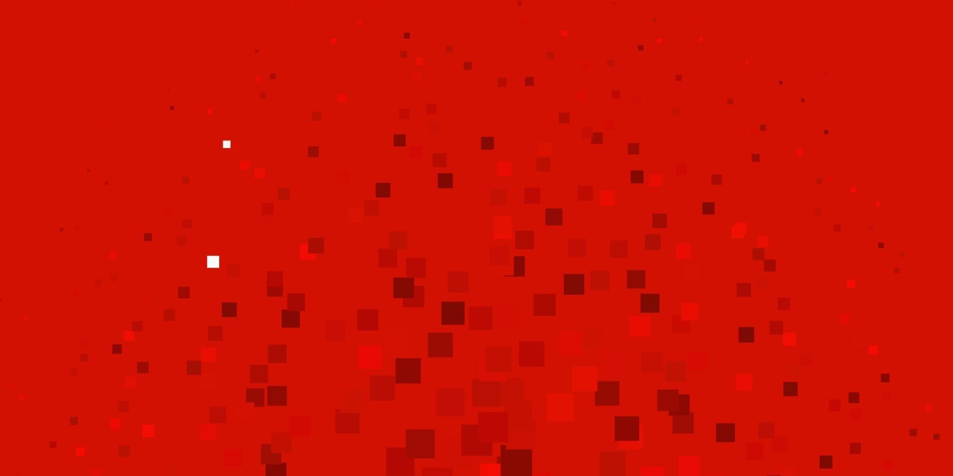 Light Red vector backdrop with rectangles.