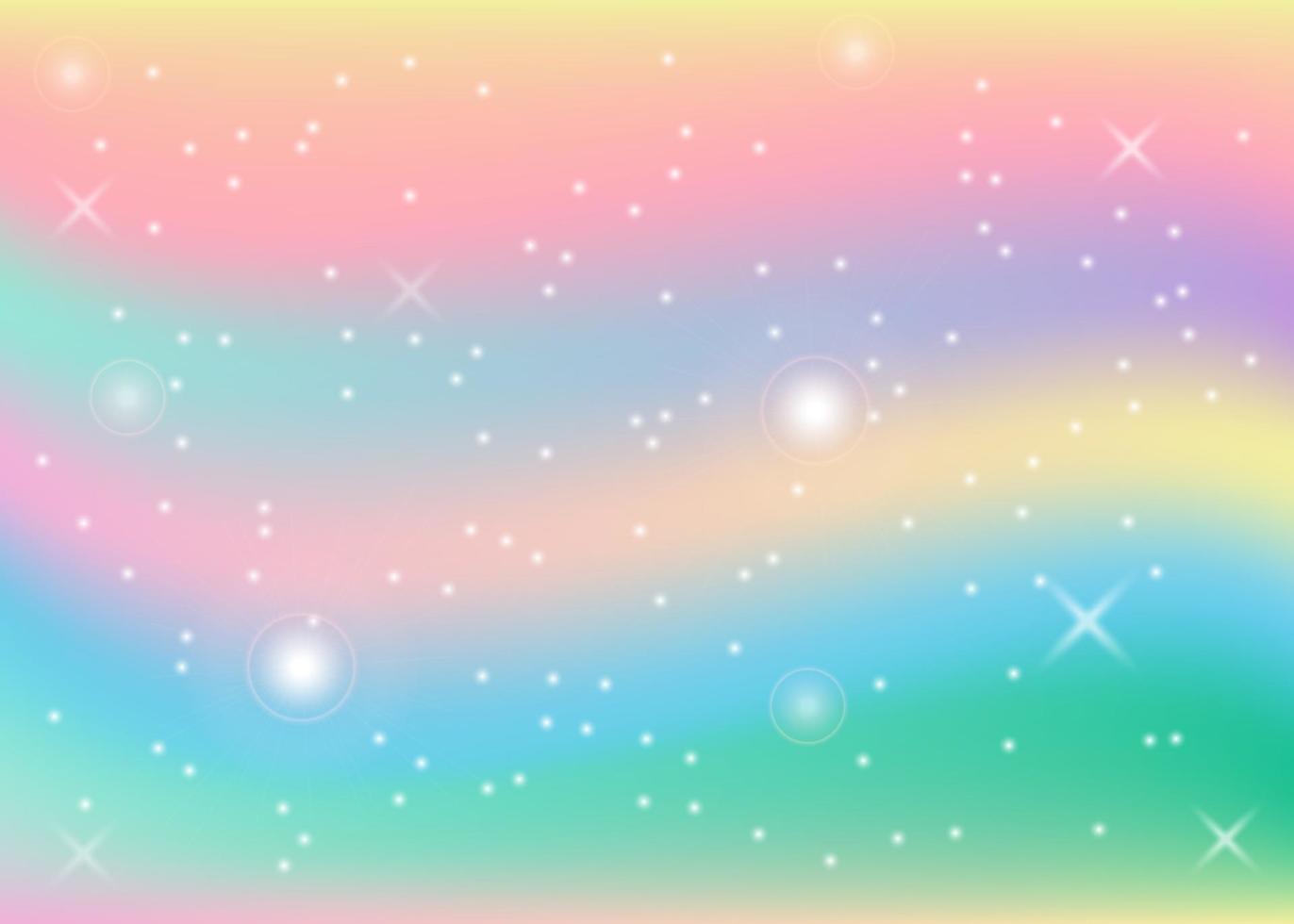 rainbow pastel background vector