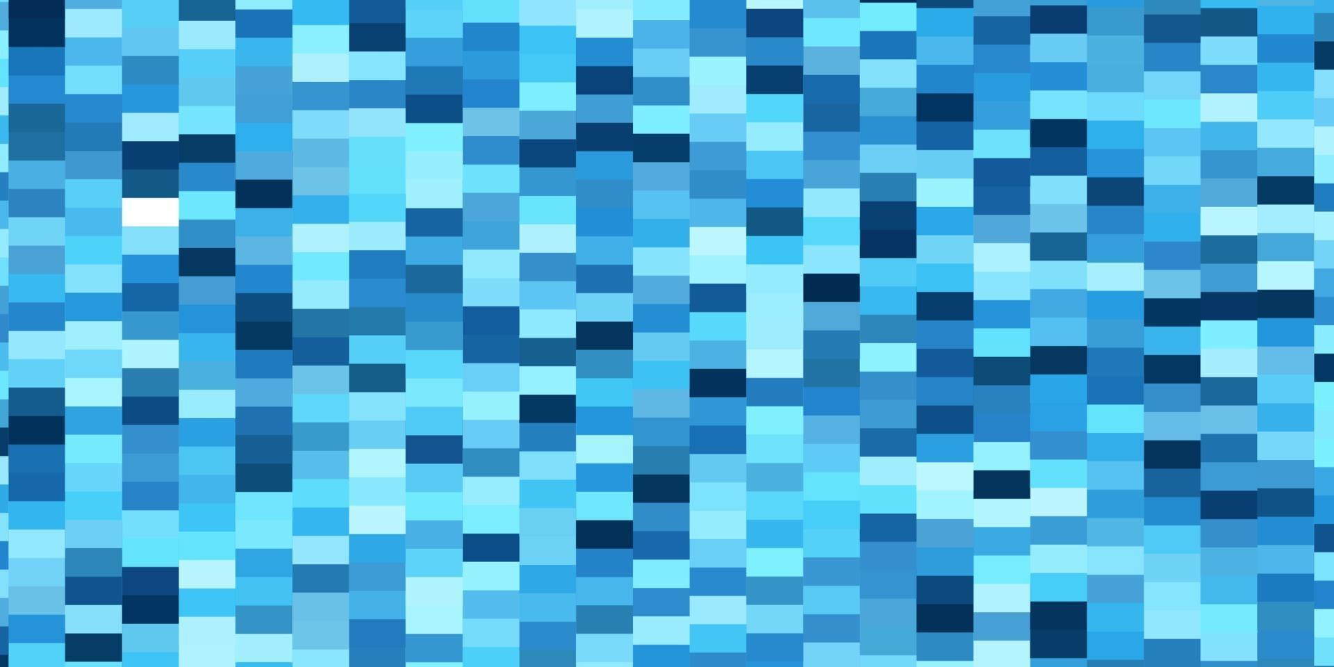 textura de vector azul claro en estilo rectangular.