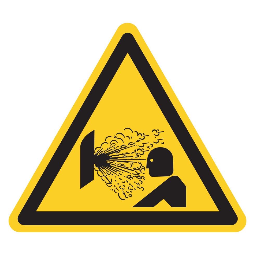 Explosion Release of Pressure Symbol Sign, Vector Illustration, Isolate On White Background Label .EPS10
