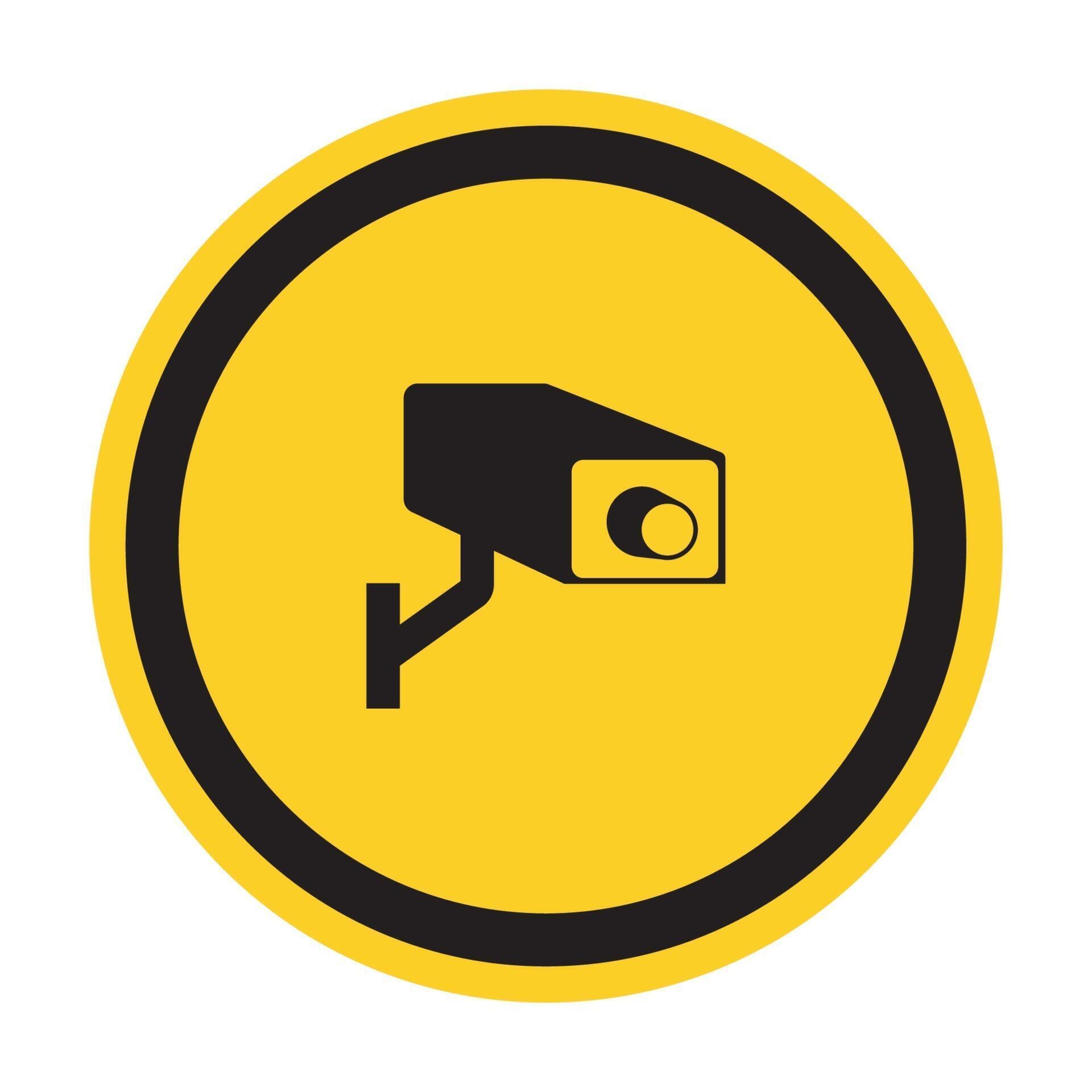 CCTV Security Camera Symbol Sign, Vector Illustration, Isolate On White