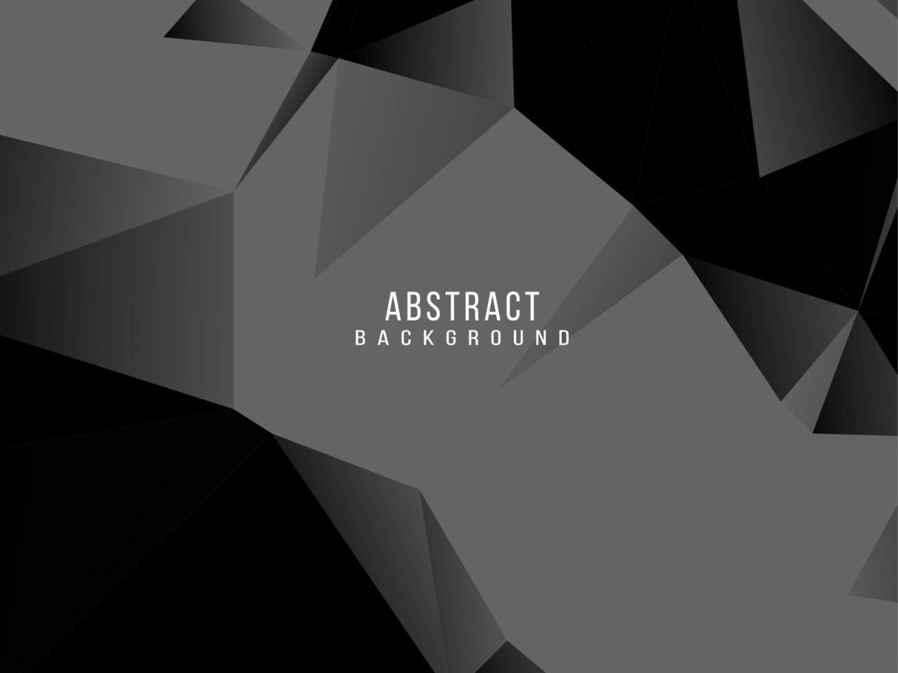 Dark geometric black abstract background elegent design pattern vector