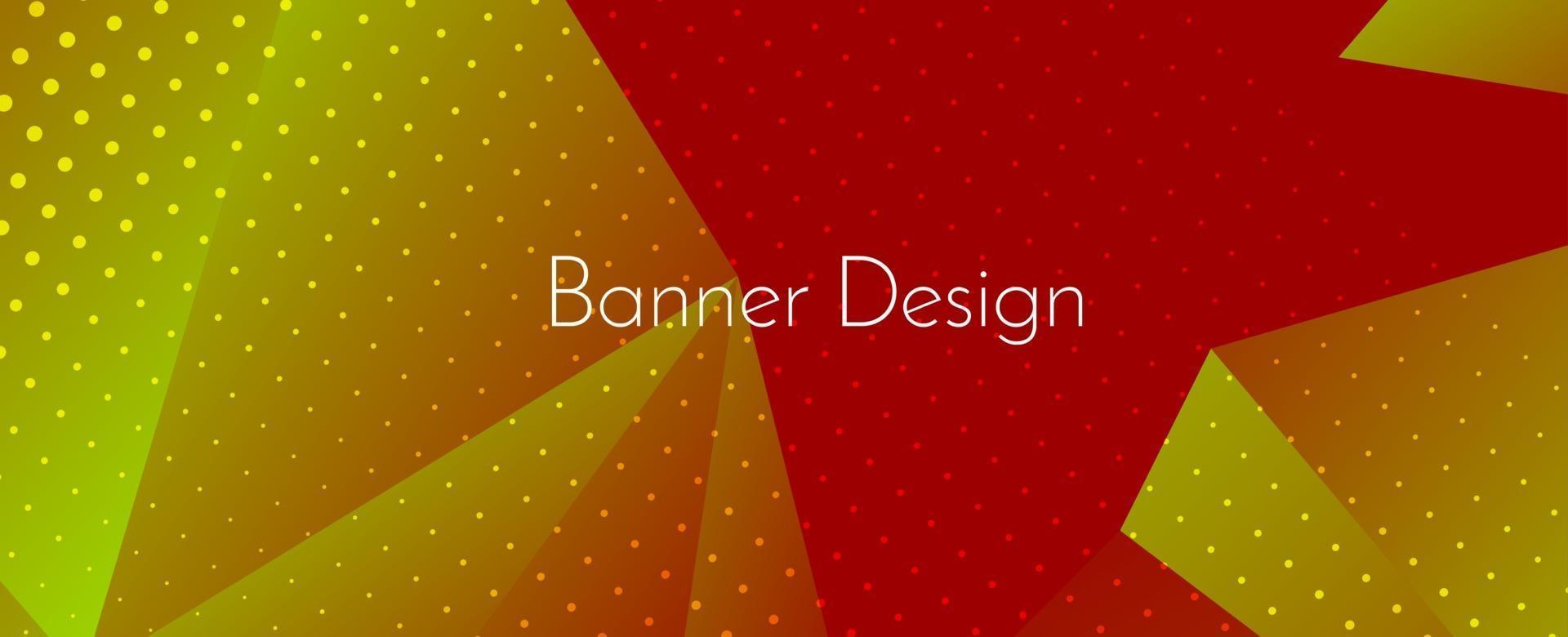 Fondo de banner de diseño decorativo geométrico elegante abstracto vector