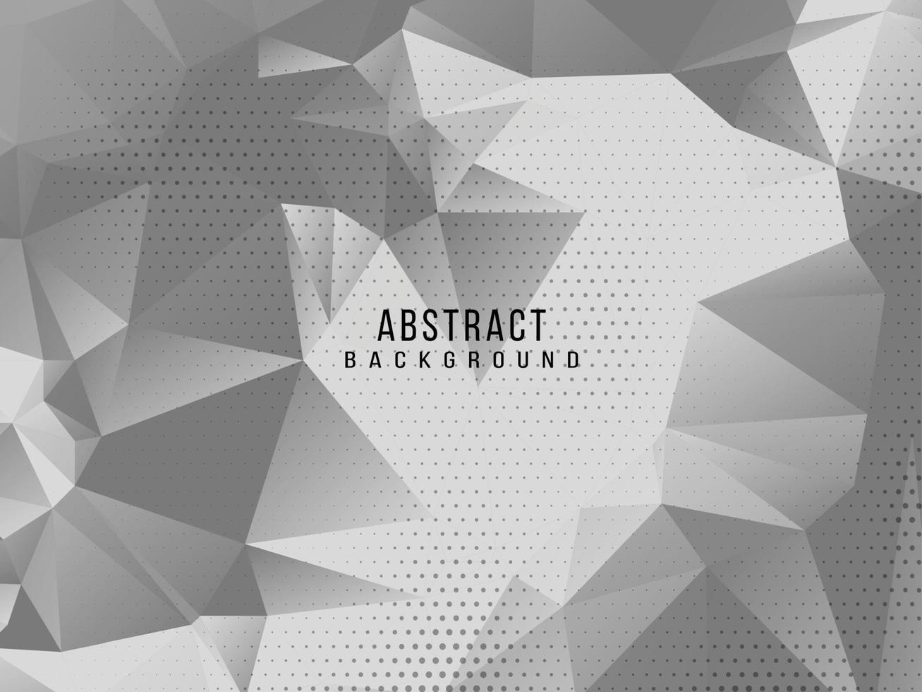 Diseño de fondo moderno con estilo geométrico gris y blanco abstracto vector