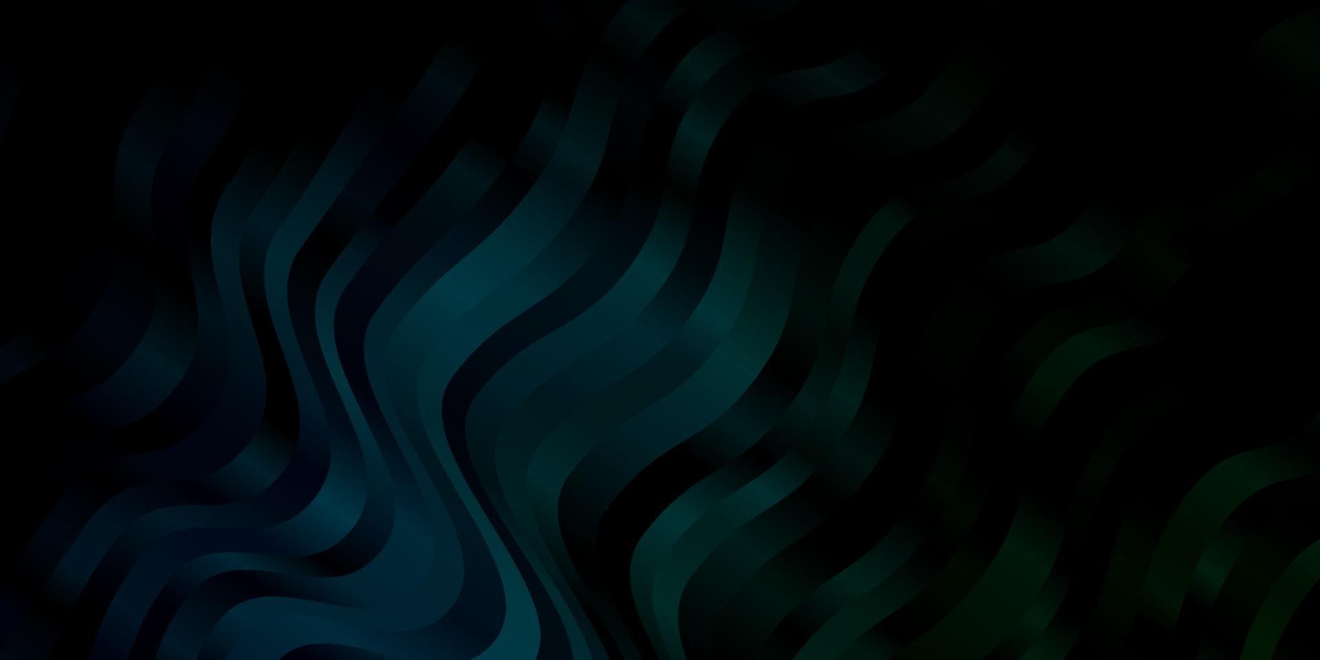 Dark Blue, Green vector backdrop with circular arc.