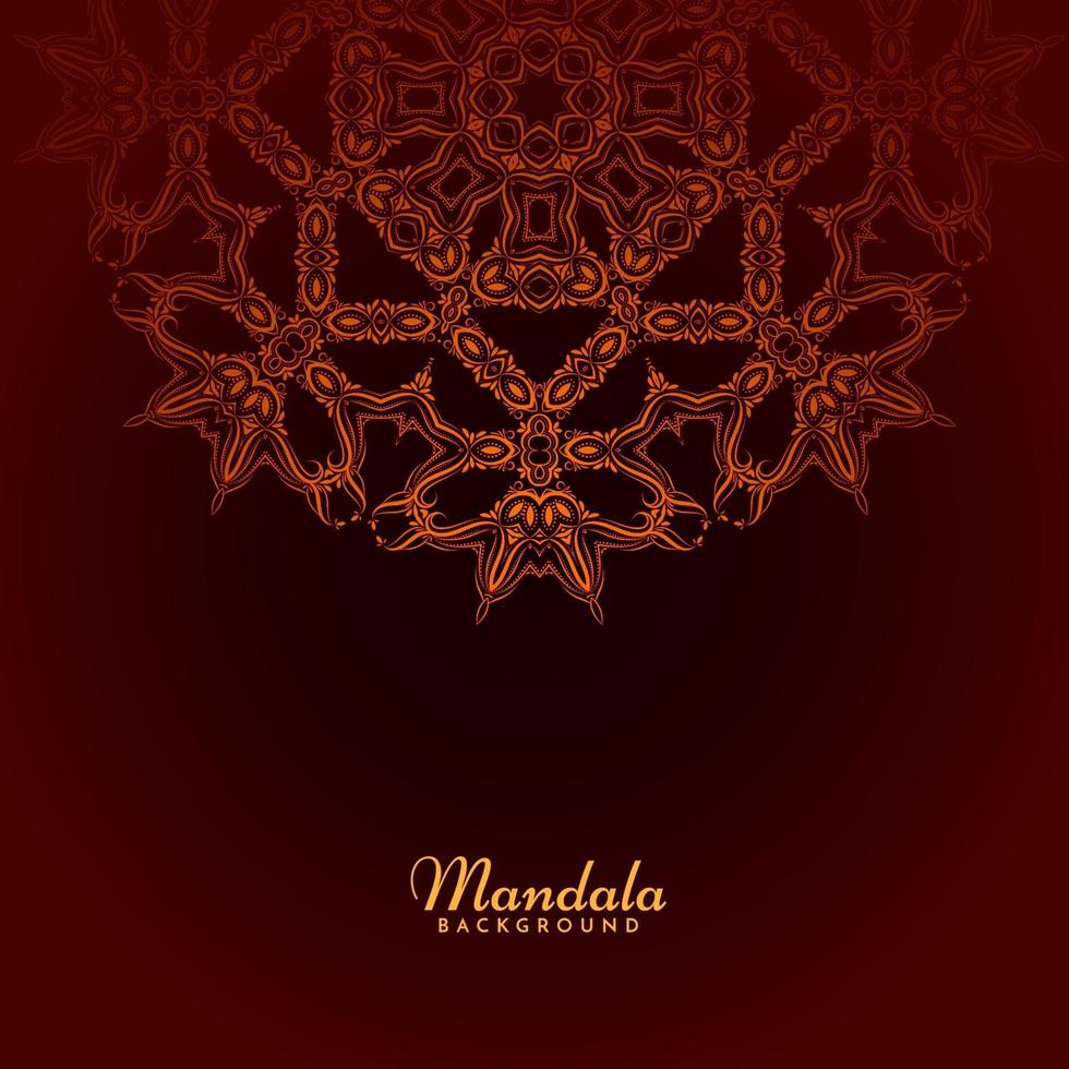 Classic luxury pattern elegant mandala decorative pattern background vector
