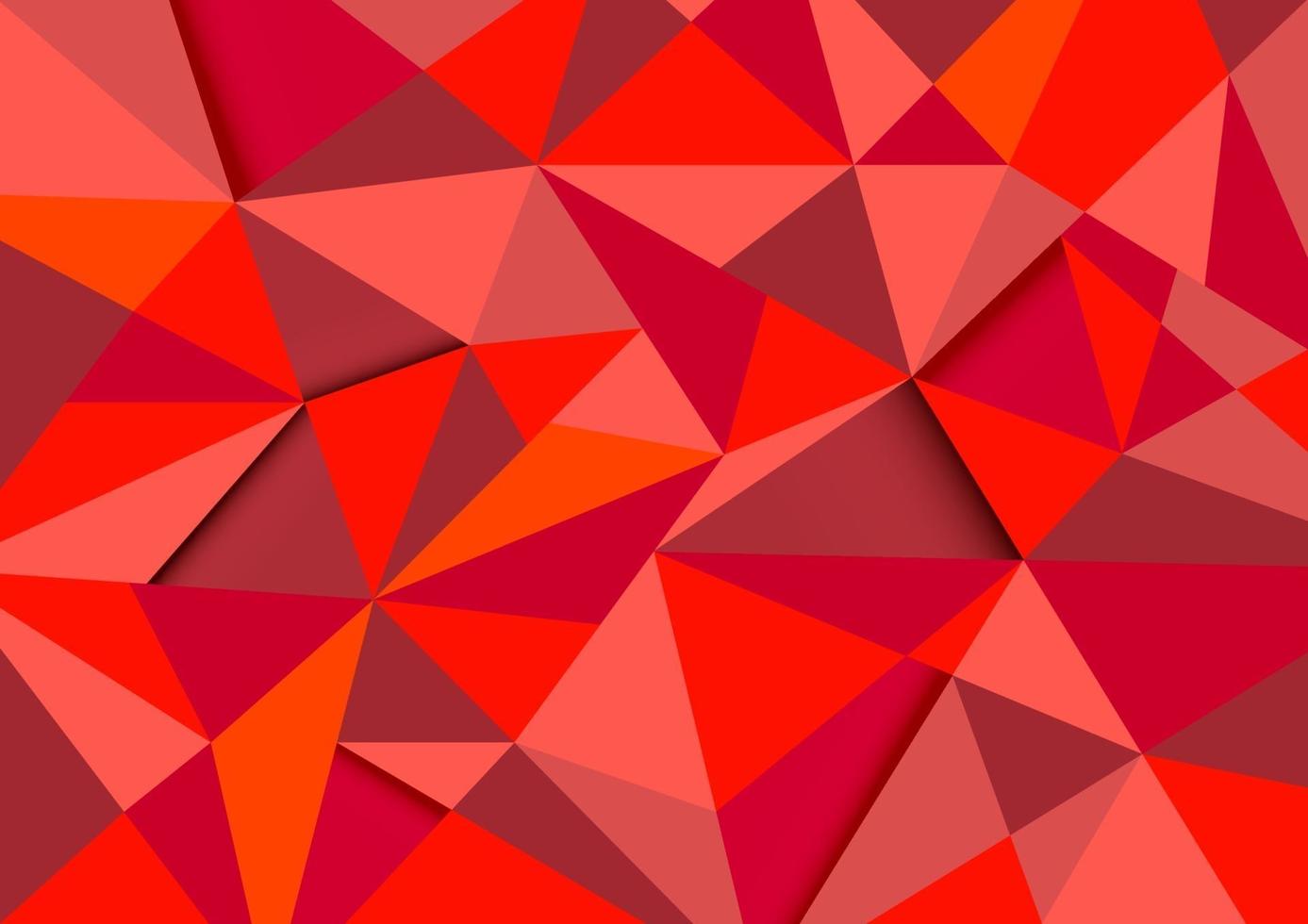 colorful abstract polygon vector