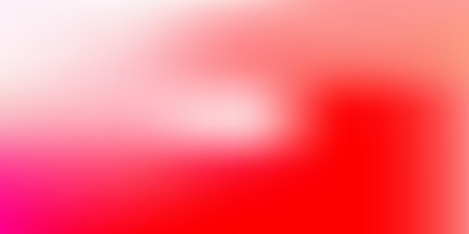 Light red vector abstract blur texture.