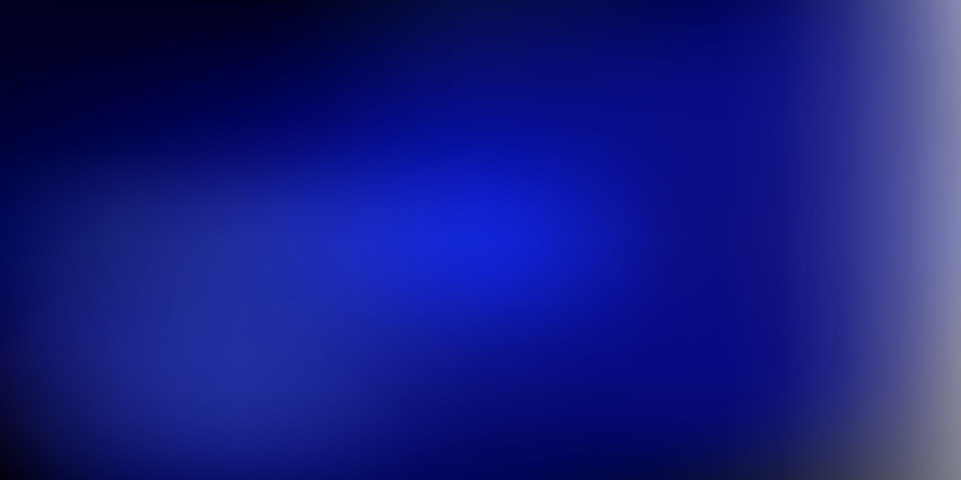 Dark blue vector blurred template.