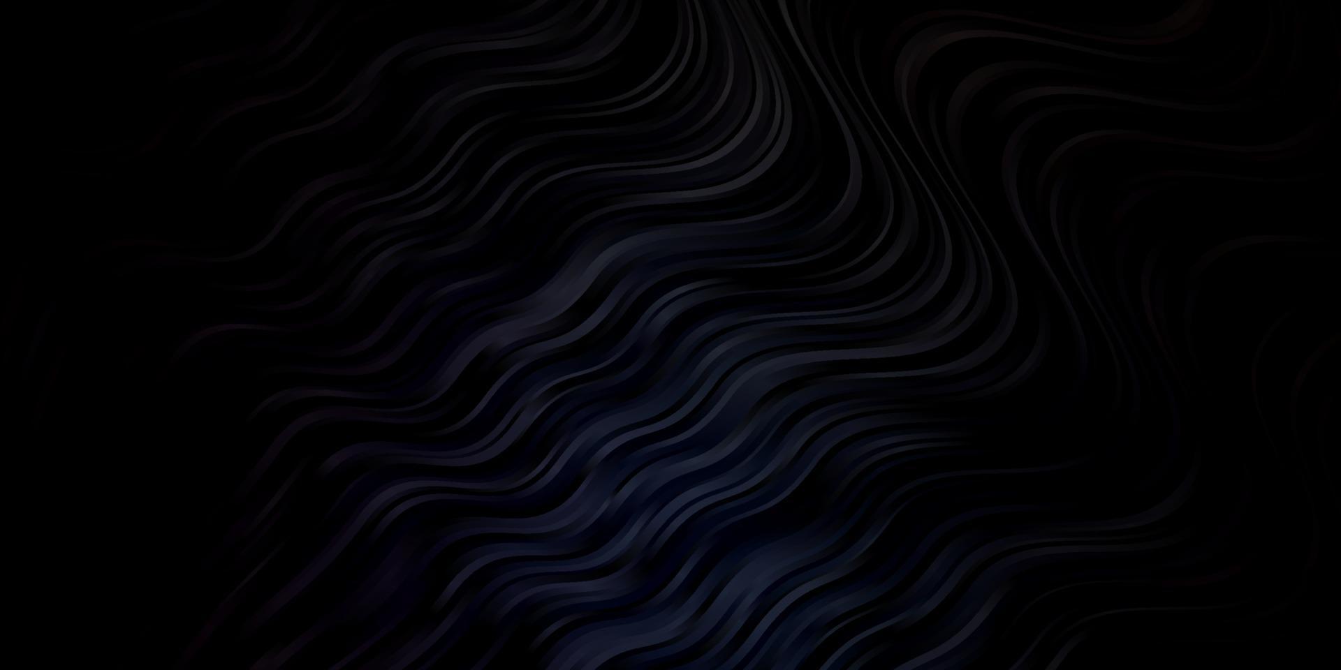 Dark BLUE vector background with lines.