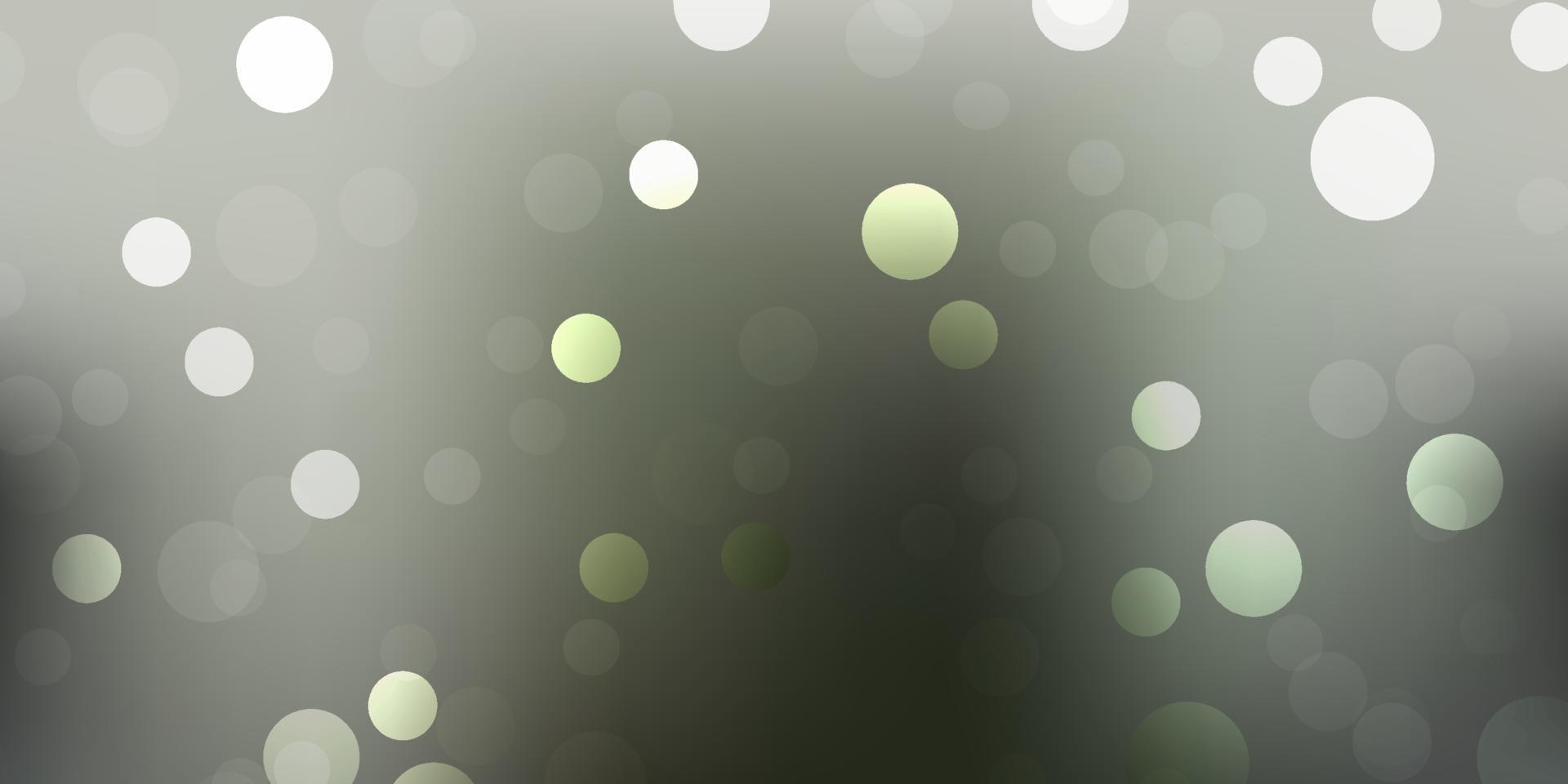 Light gray vector pattern with spheres.