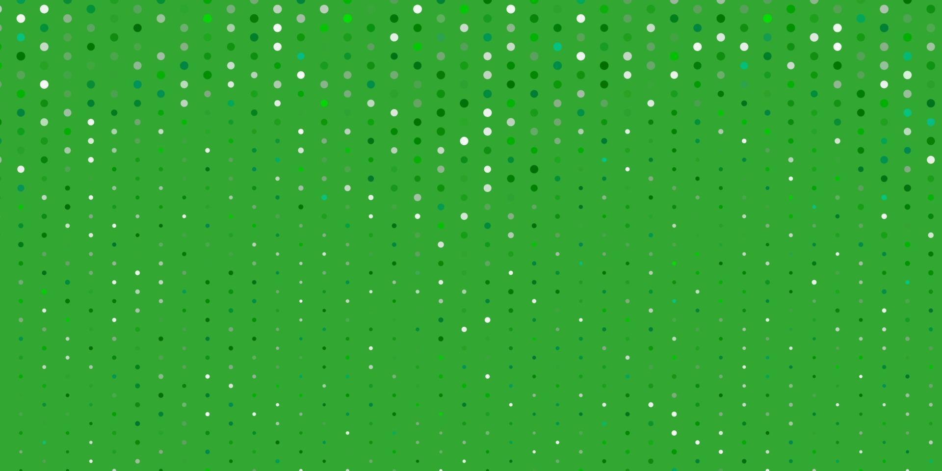 Light green vector background with spots.