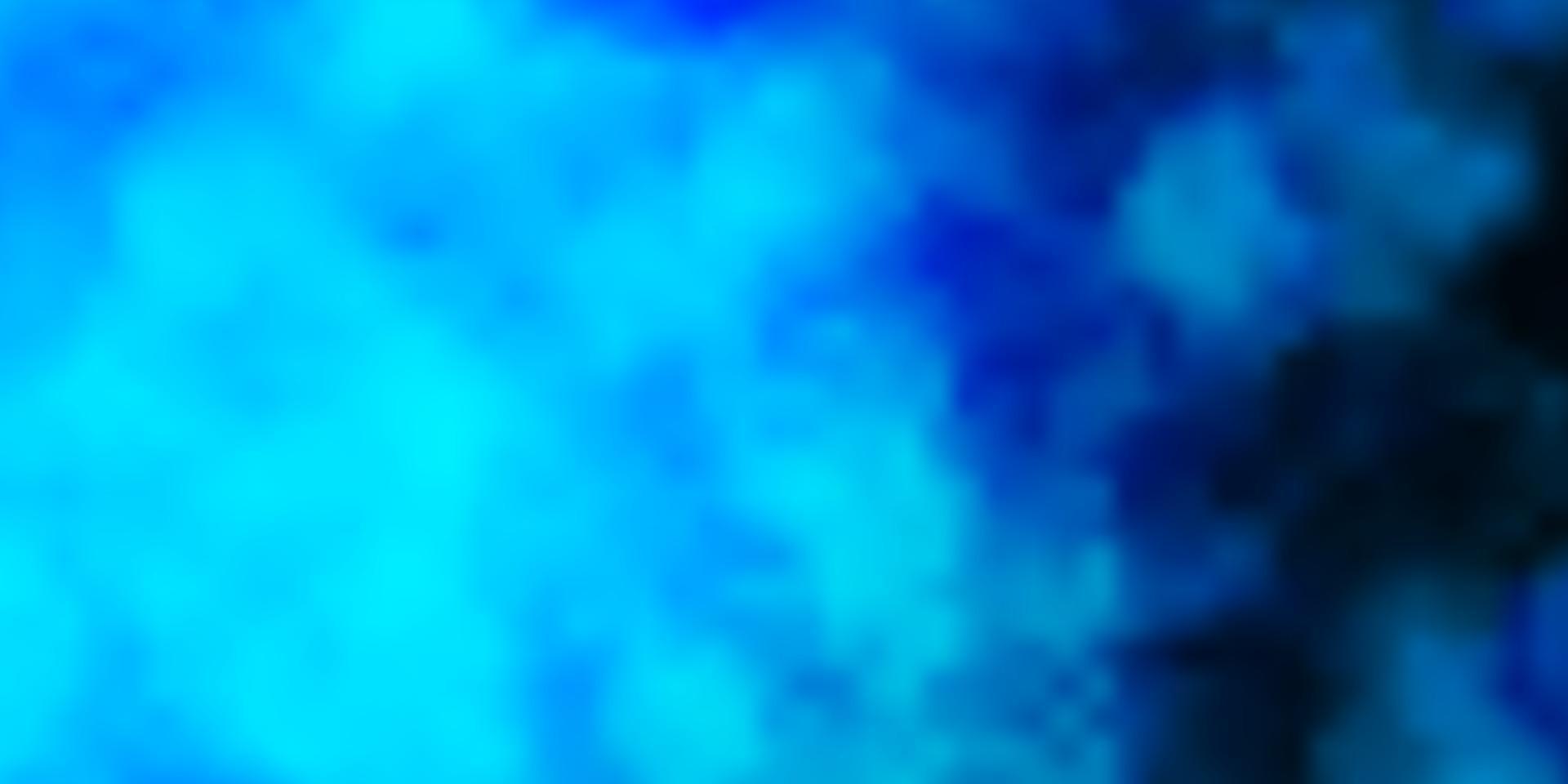 Light BLUE vector backdrop with cumulus.