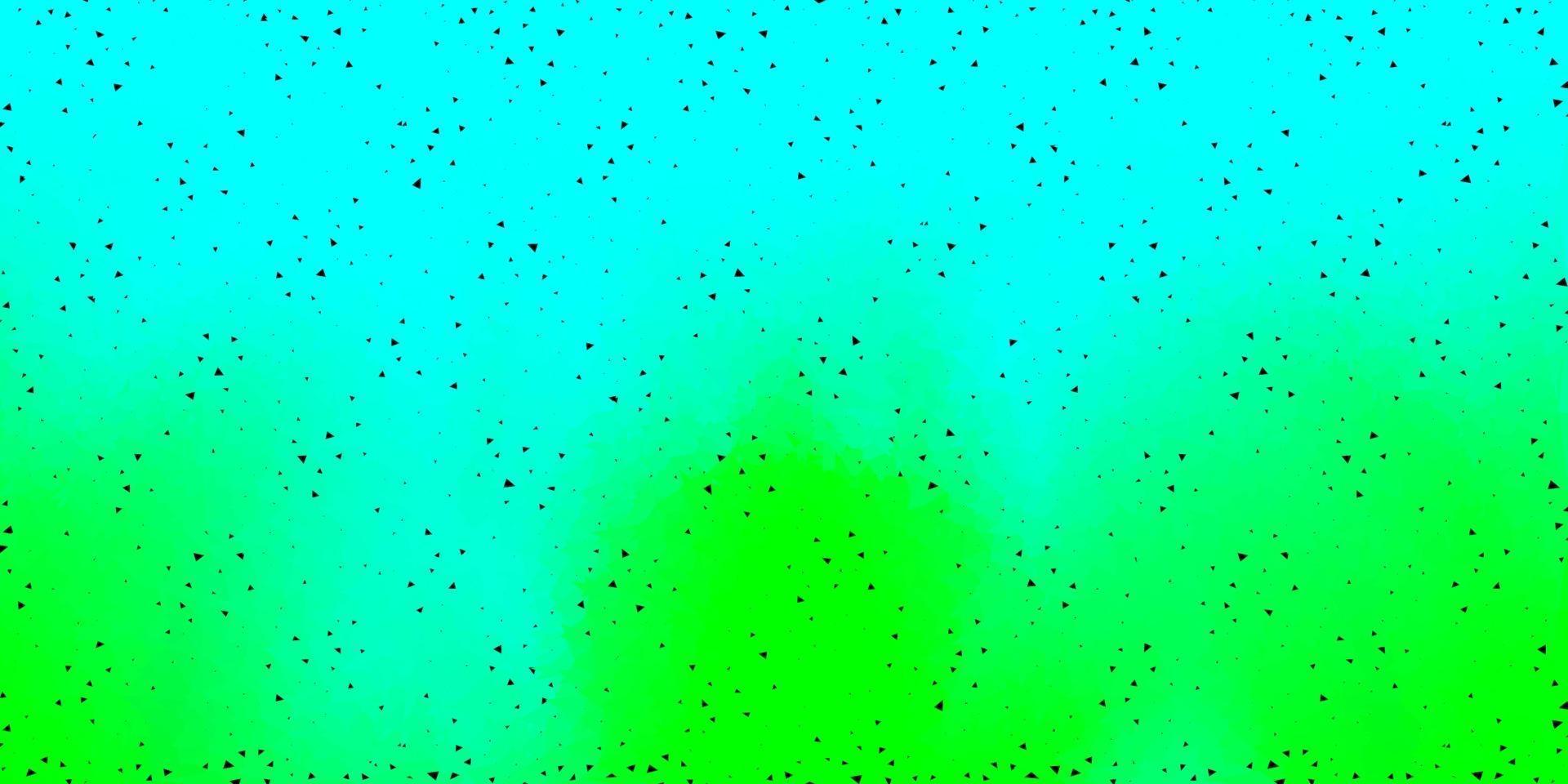 Light green vector geometric polygonal wallpaper.