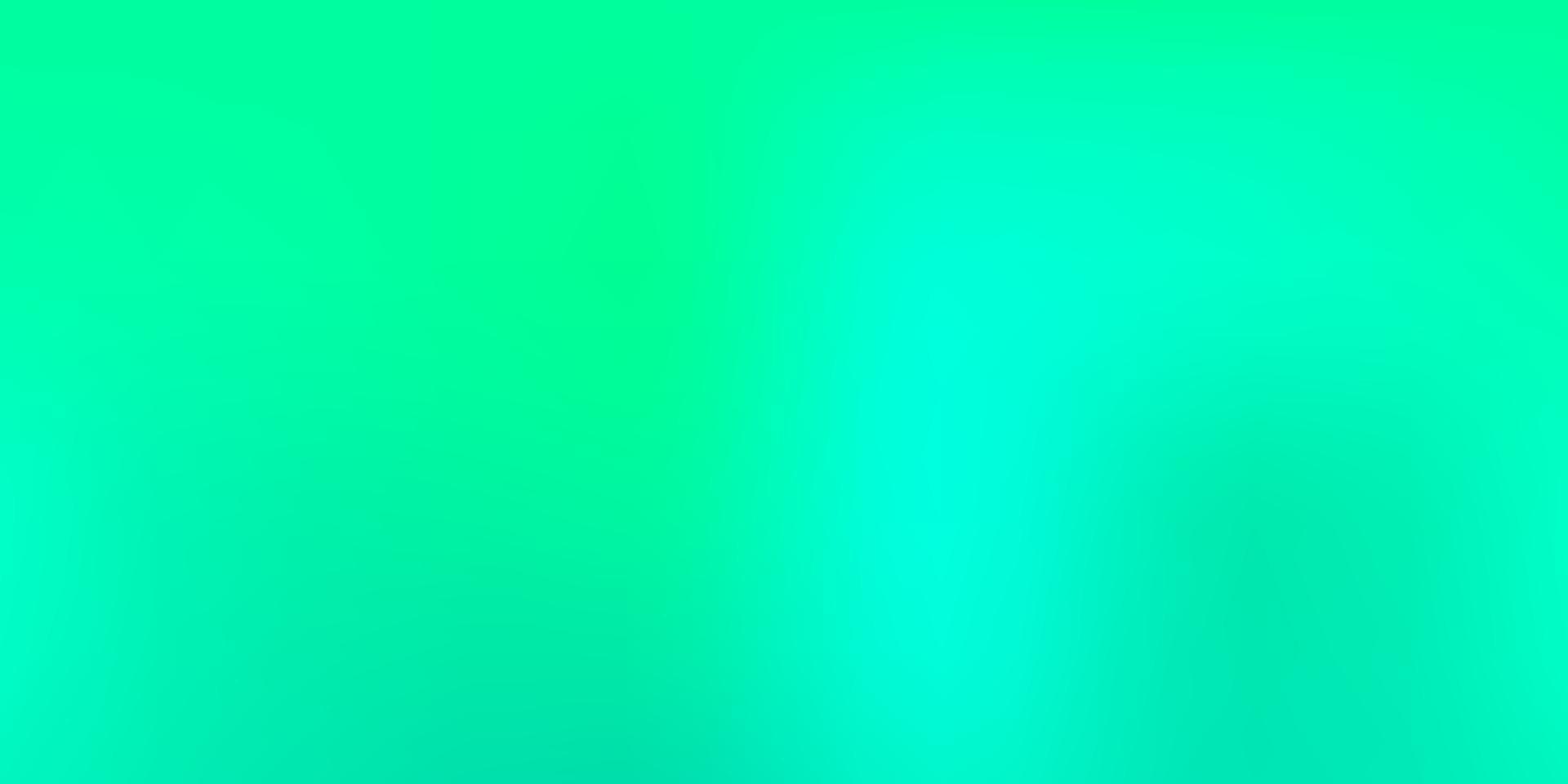 Light Green vector blur texture.